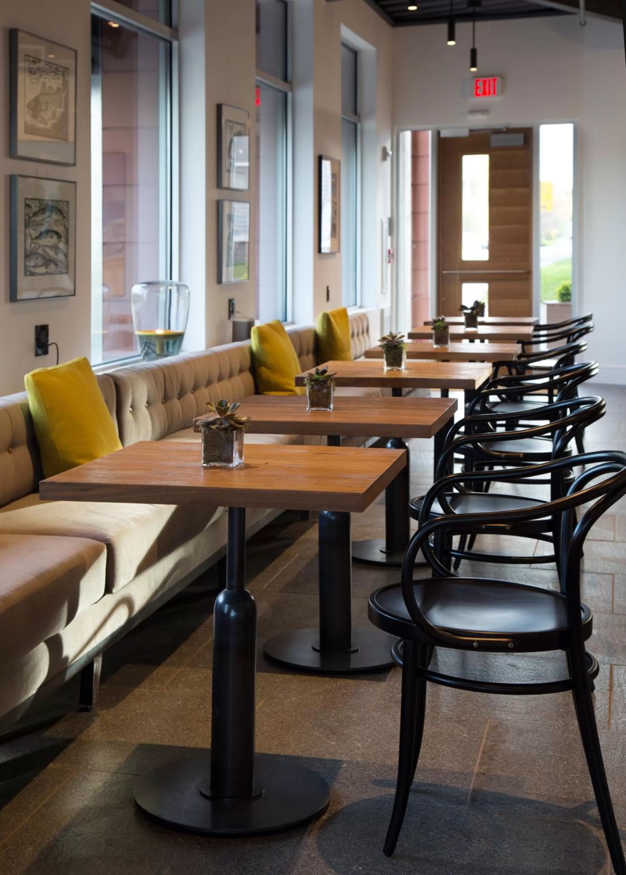 Food and drinks in 250 Main Hotel