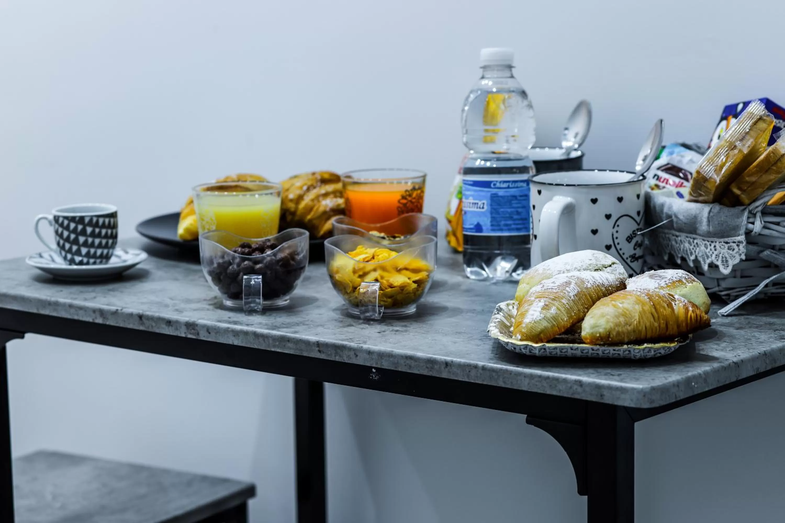 Food and drinks in Terra Mia Savoia B&B