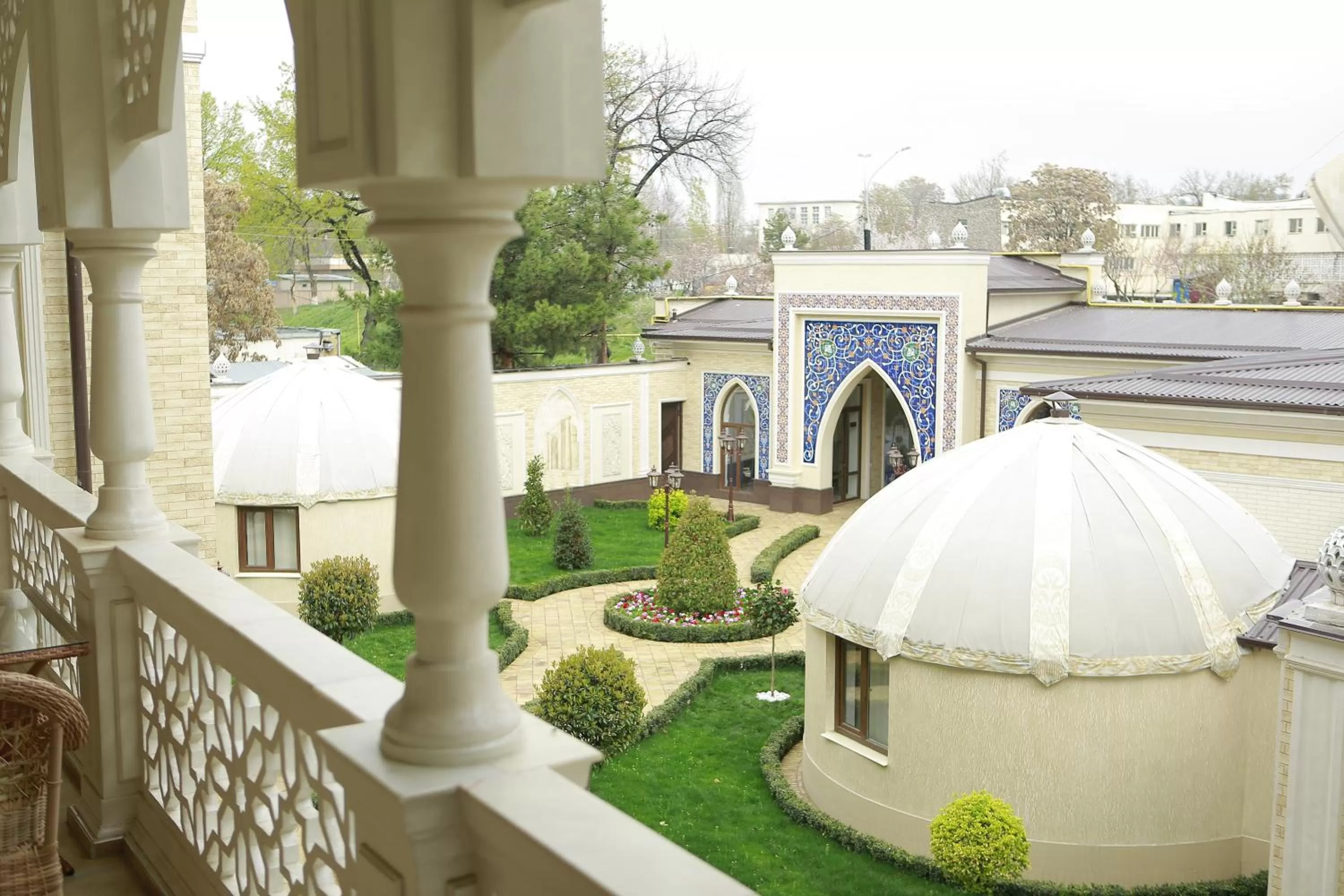 Garden view in Mirzo Boutique Hotel