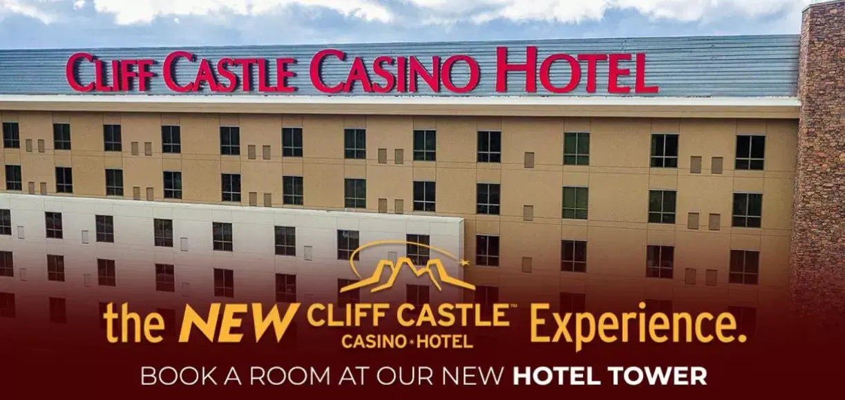 Property building, Property Logo/Sign in Cliff Castle Casino Hotel