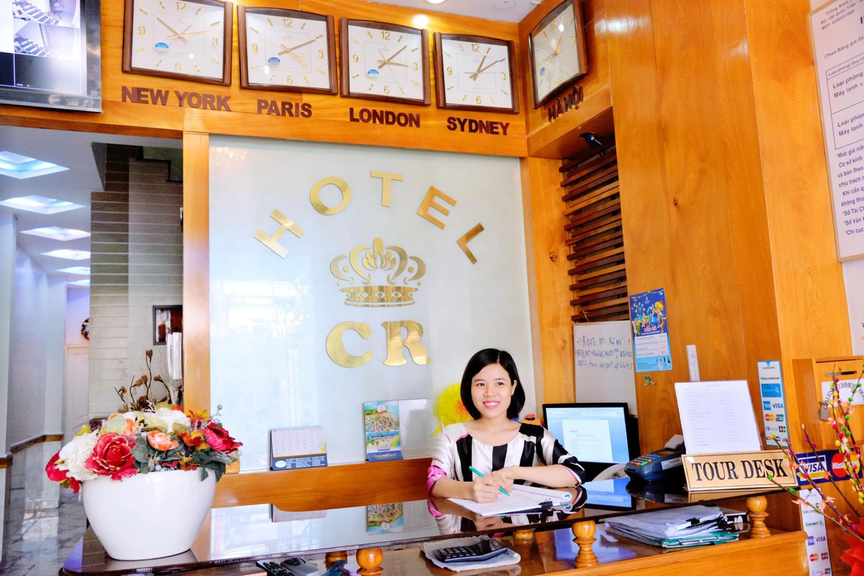 Property logo or sign in CR Hotel