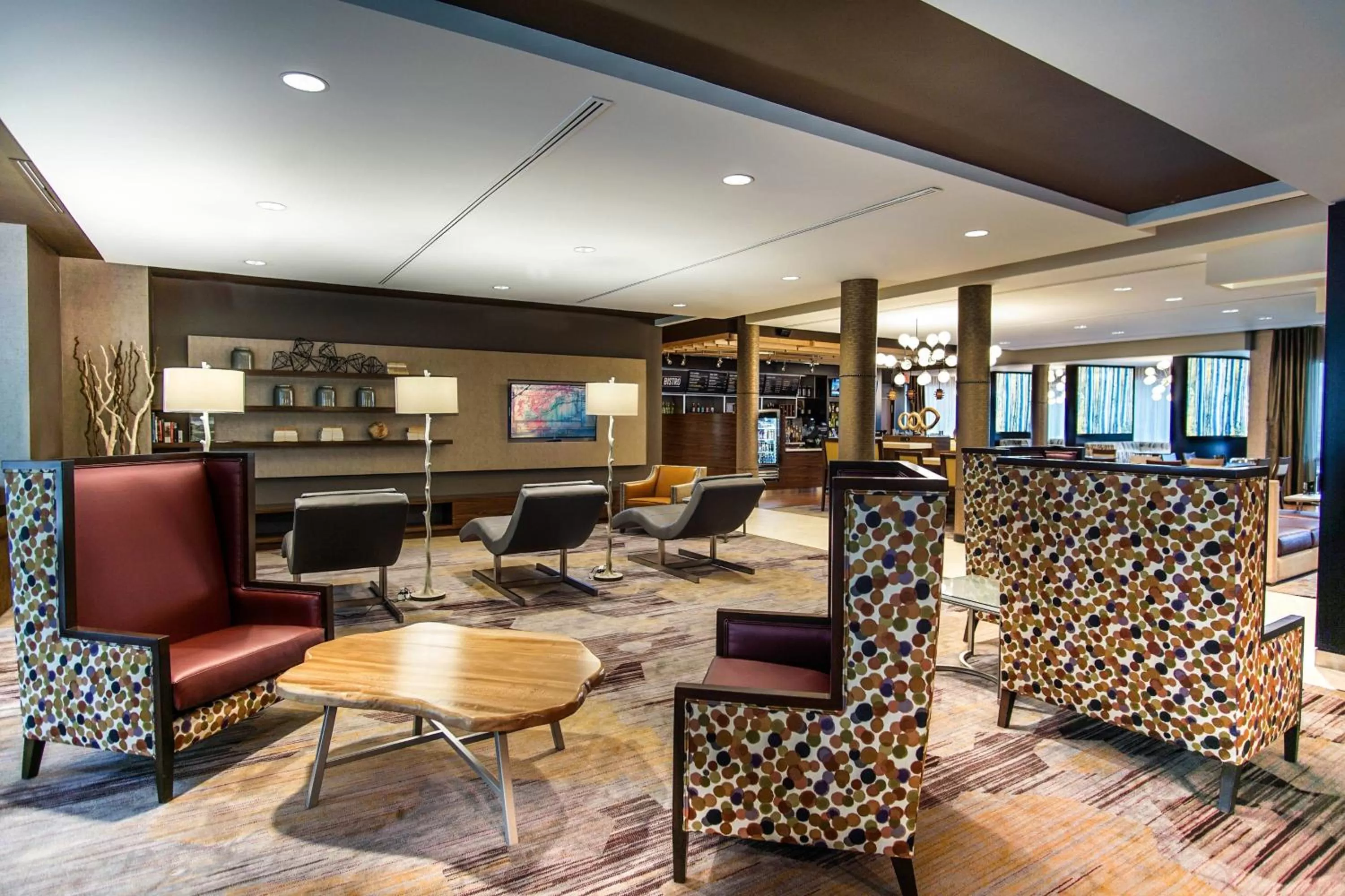 Lobby or reception in Courtyard by Marriott Lenox Berkshires