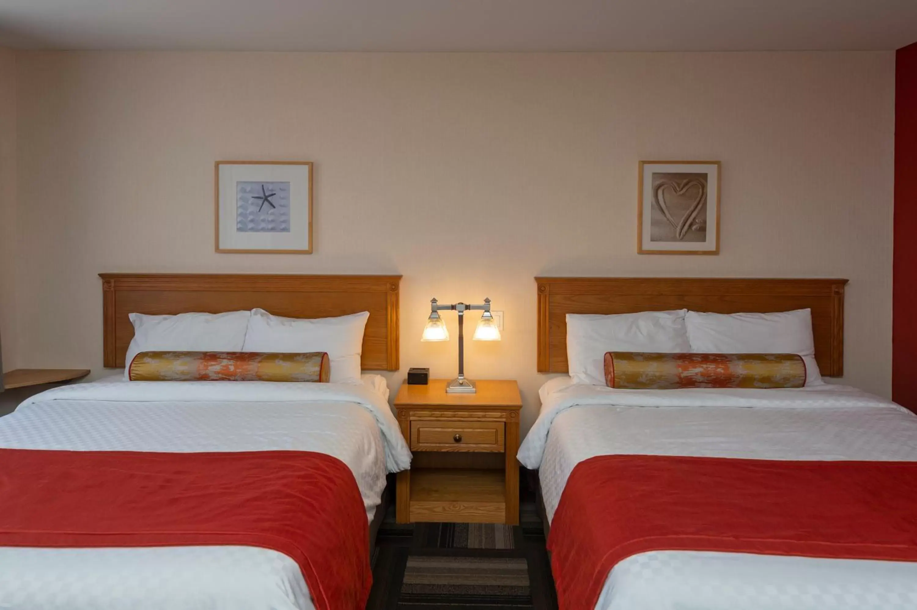 Bed in Hotel-Motel Castel de la Mer