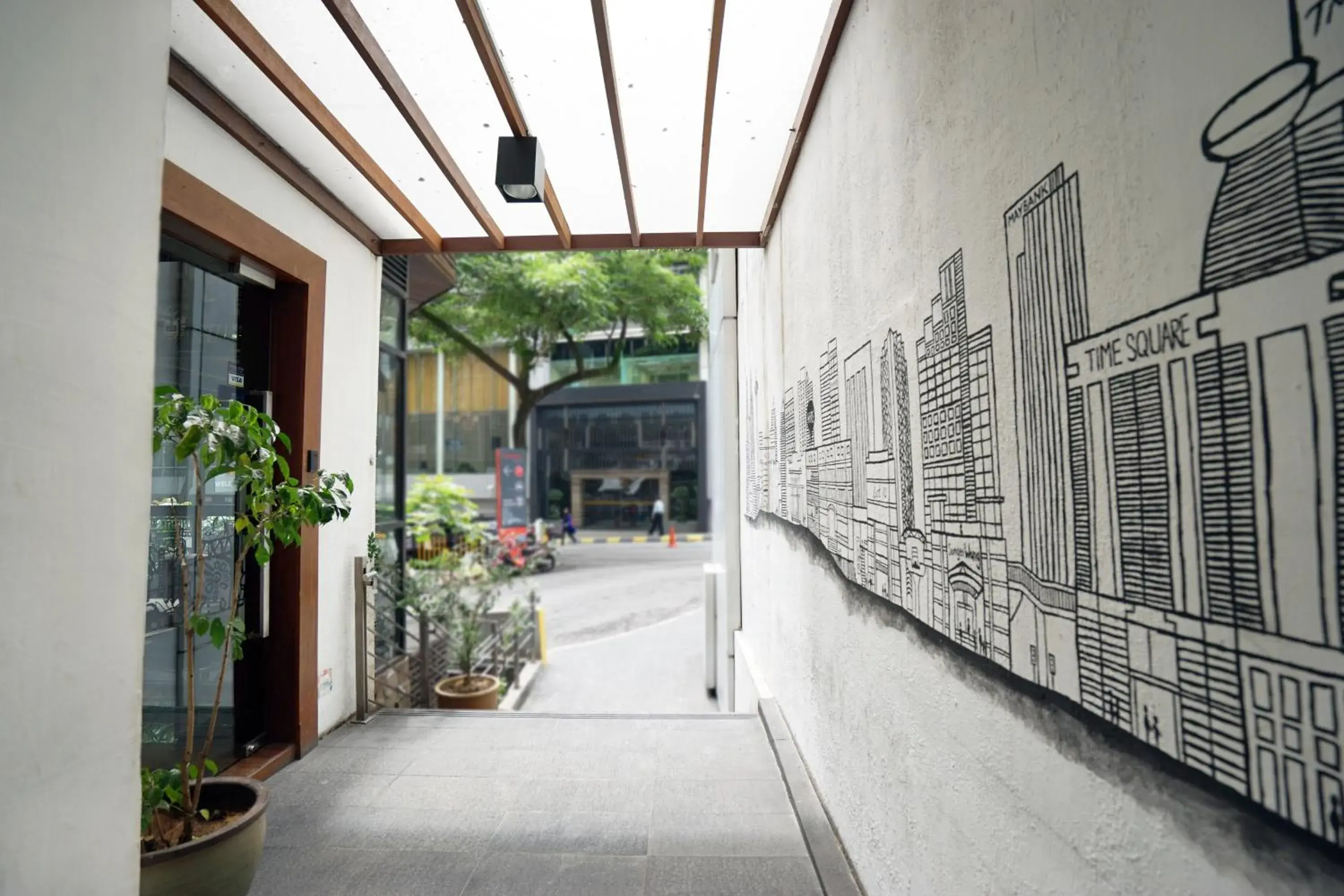 Facade/entrance in Chaos Boutique Hotel Kuala Lumpur Facade/entrance in Chaos Boutique Hotel Kuala Lumpur