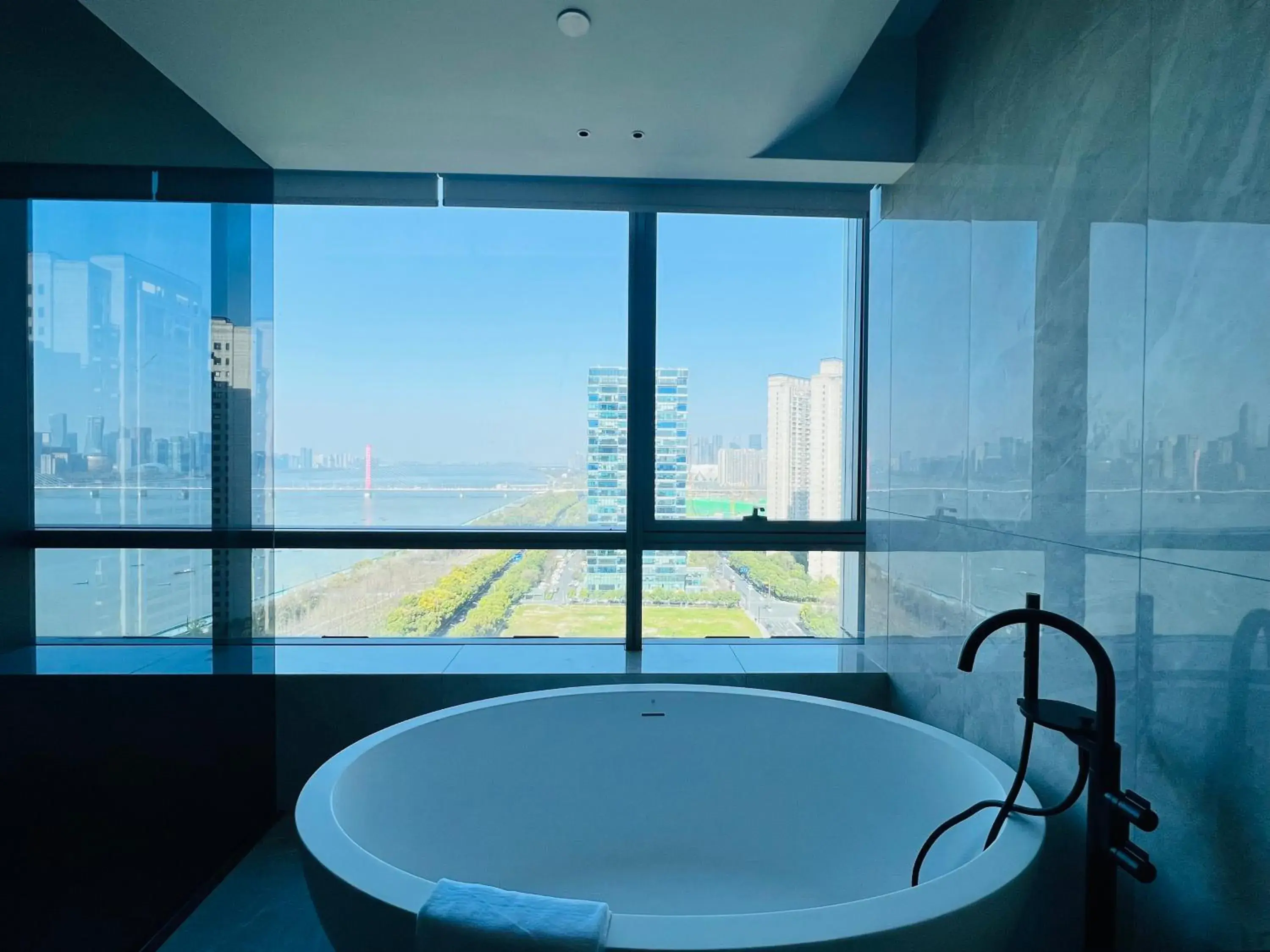 Bathroom in Crowne Plaza Hangzhou Riverside, an IHG Hotel