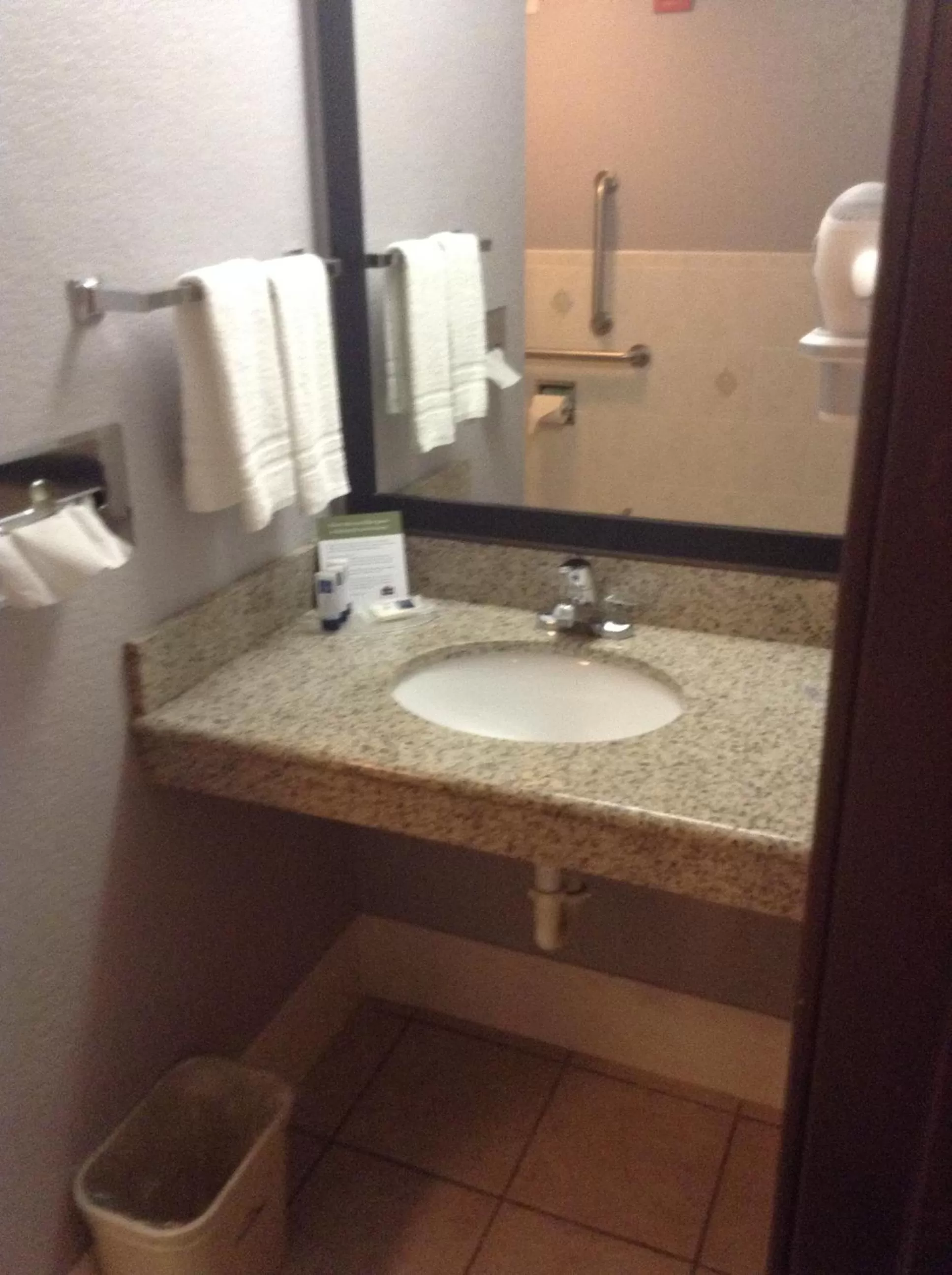 Bathroom in AmericInn by Wyndham Ankeny/Des Moines