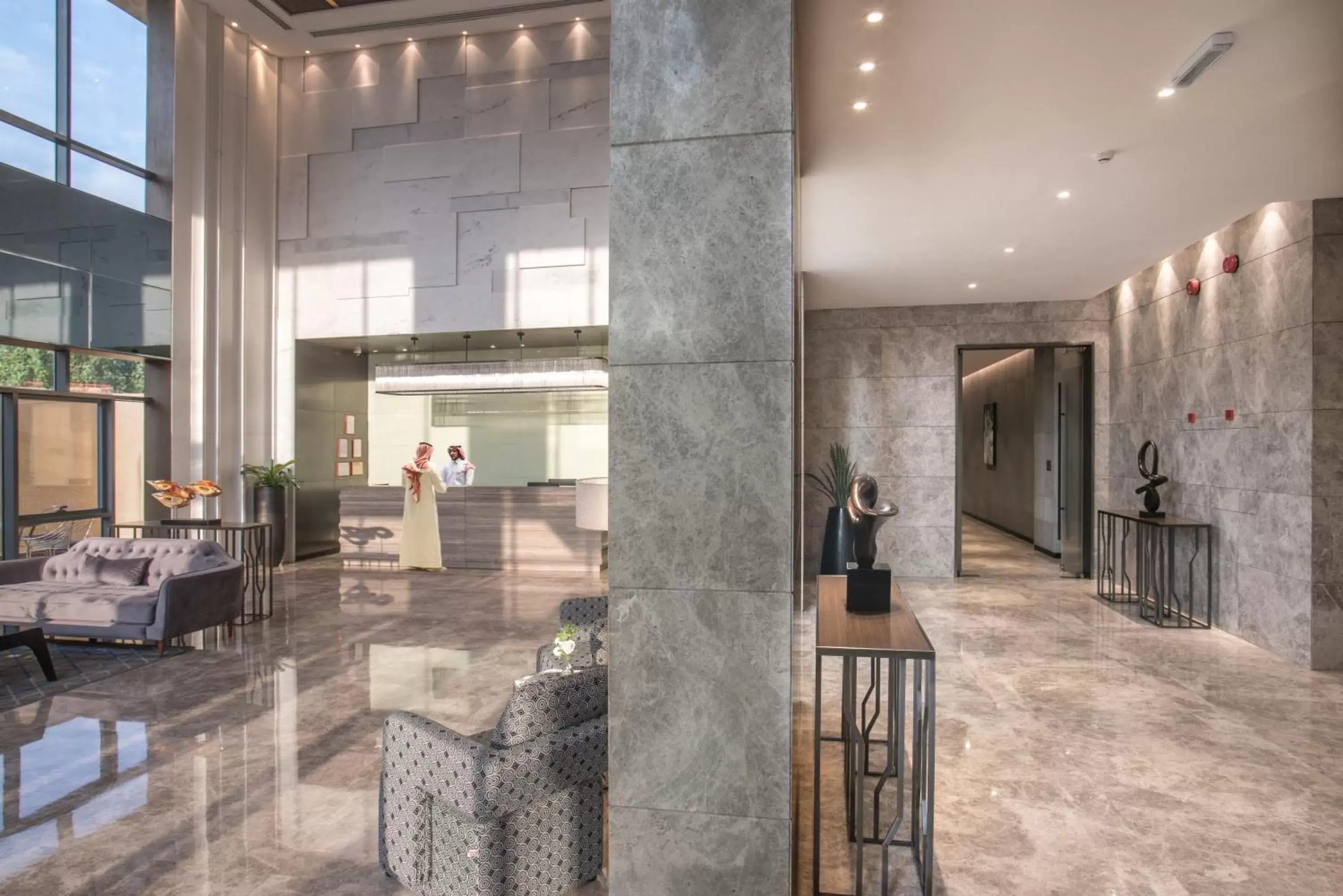 Lobby or reception in Aber Al Sahafa Lobby or reception in Aber Al Sahafa