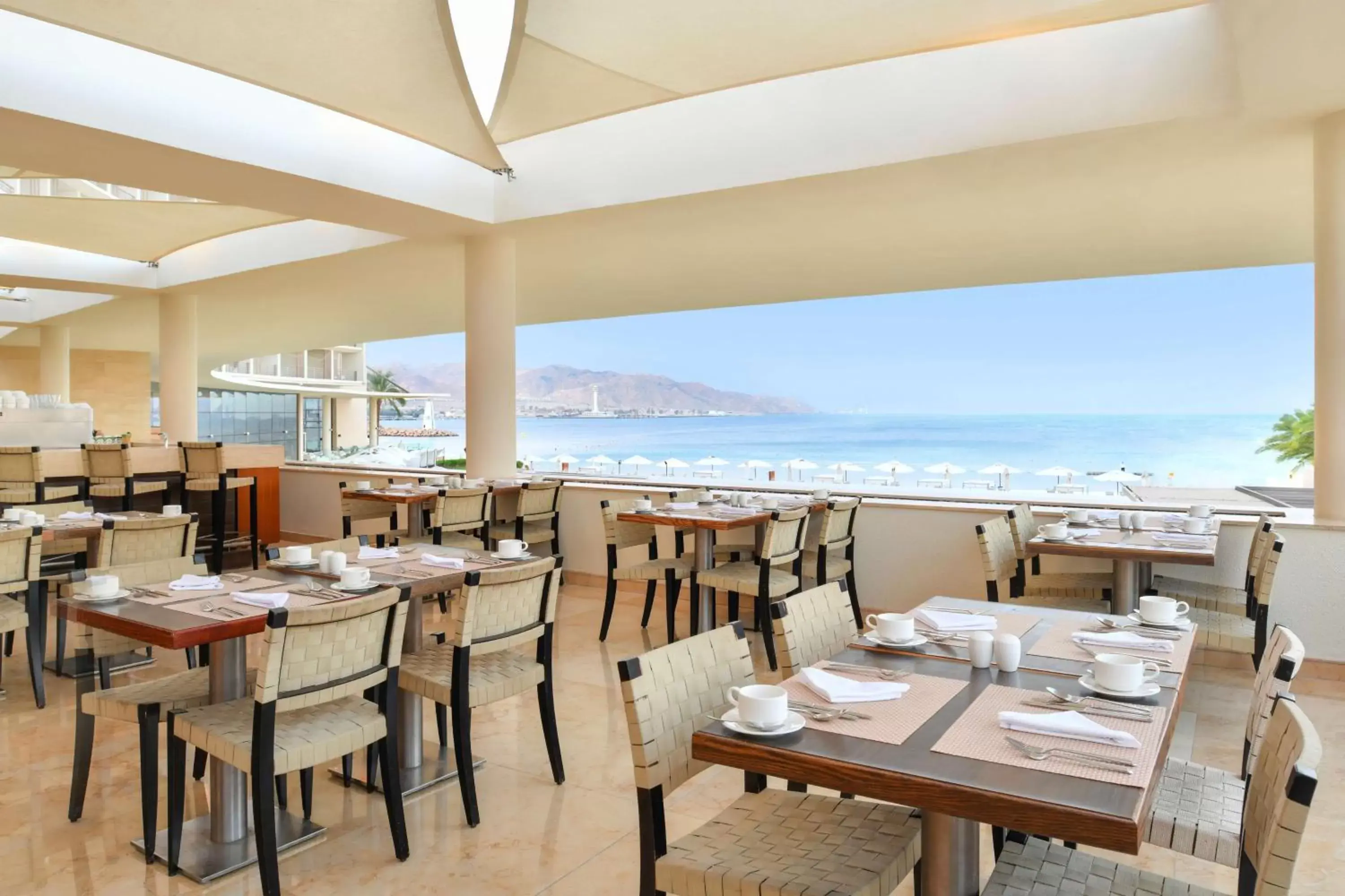 Breakfast, Restaurant/Places to Eat in Kempinski Hotel Aqaba