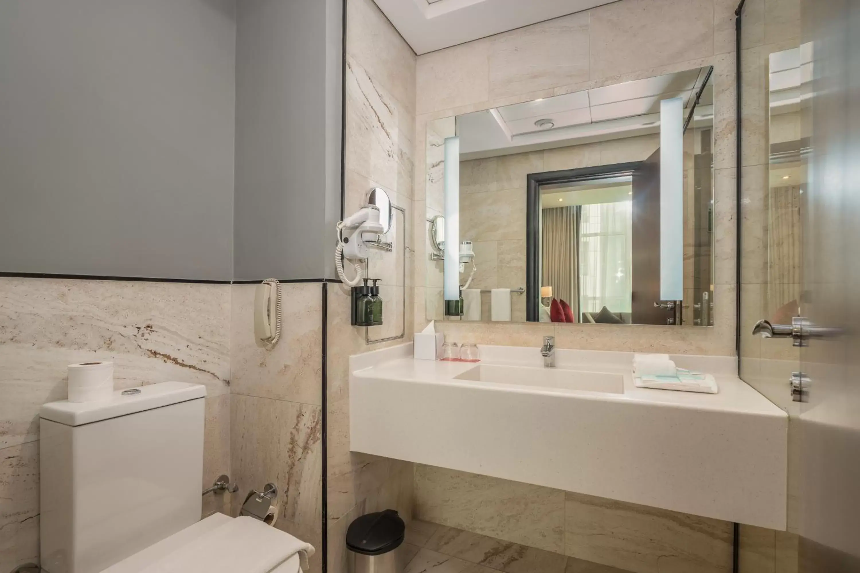 Toilet, Bathroom in Ramada by Wyndham Dubai Barsha Heights
