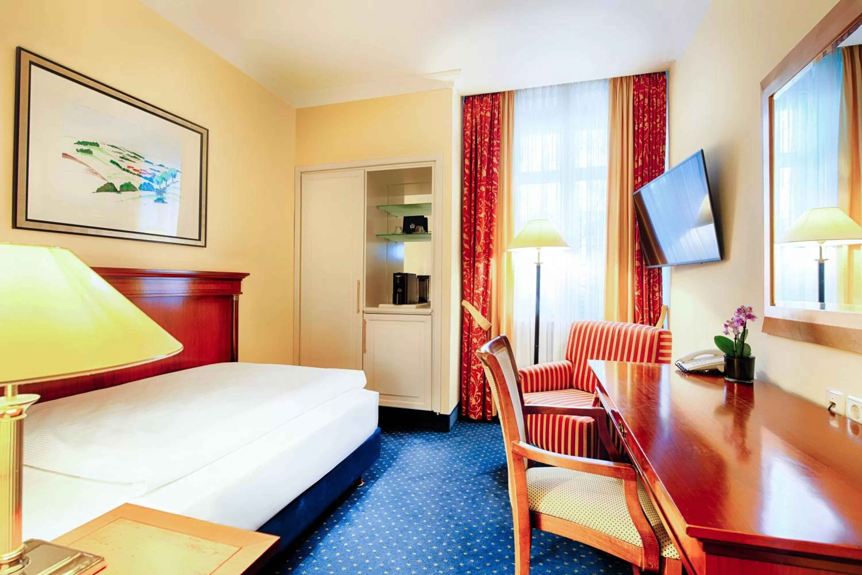 Bed in Hotel Villa Geyerswörth