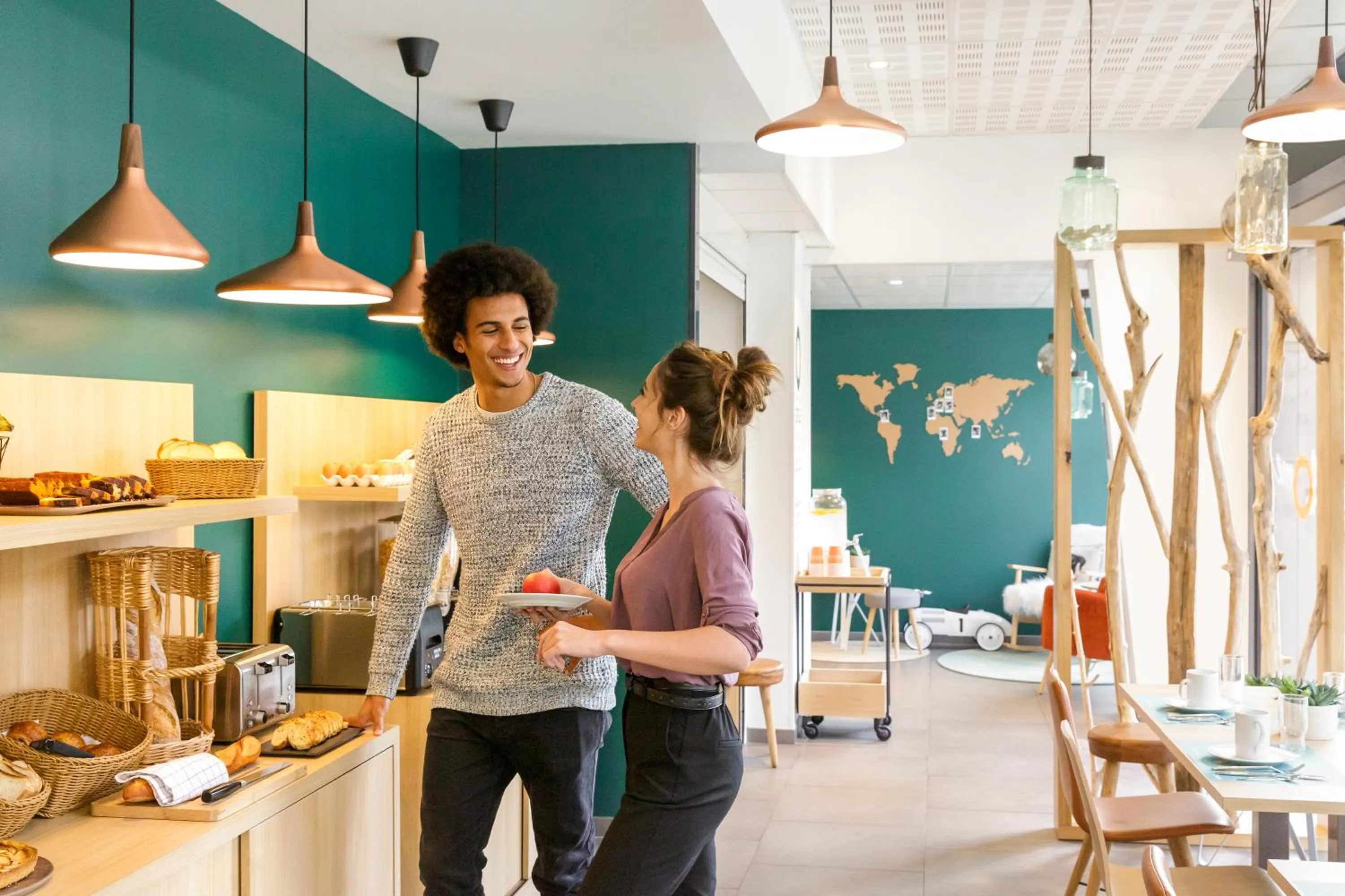 Breakfast in Aparthotel Adagio Access Toulouse St Cyprien