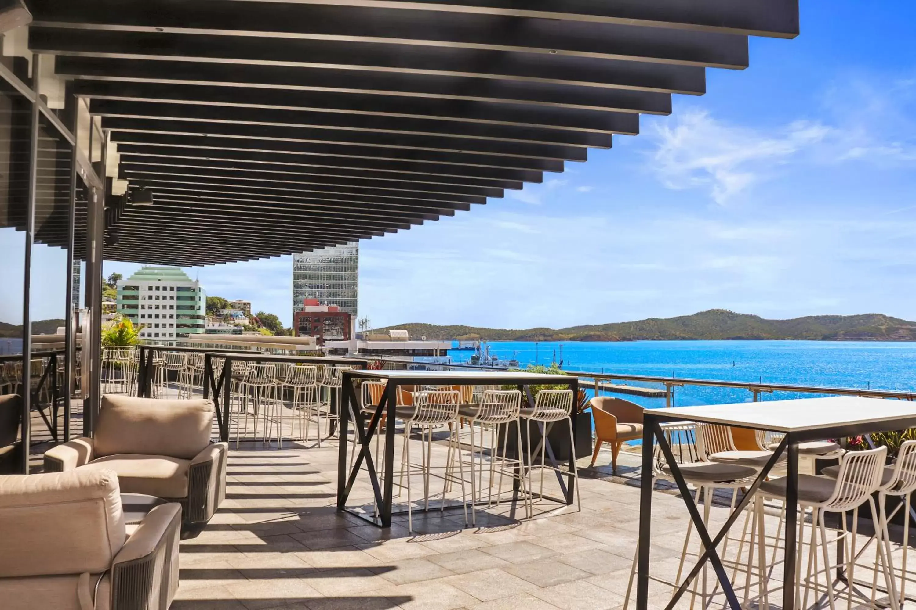 Balcony/Terrace in Crowne Plaza Residences Port Moresby, an IHG Hotel