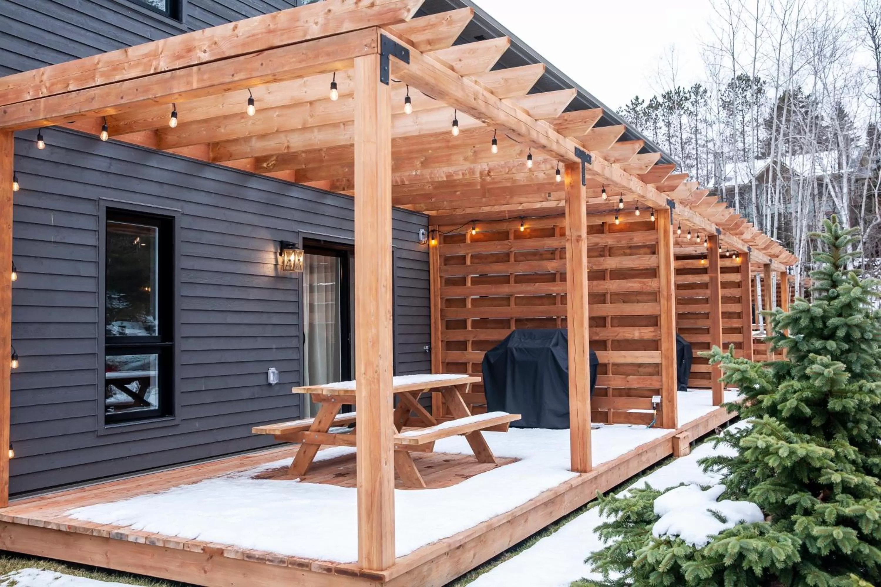 Patio in Condos Kamik Tremblant