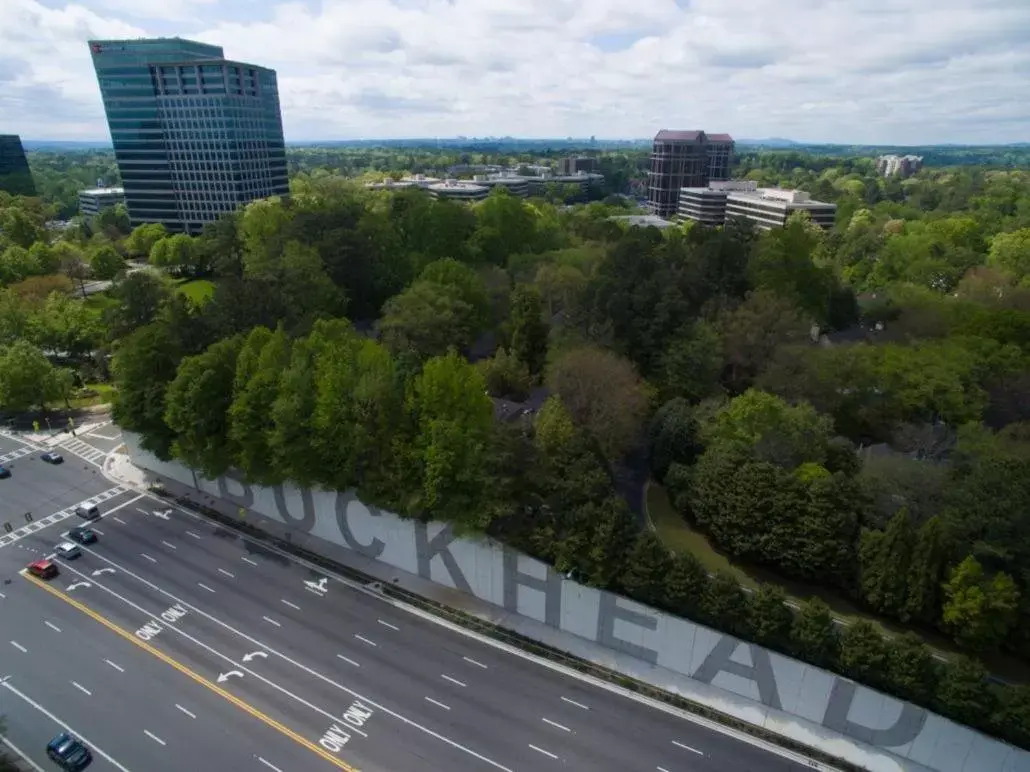 City view in Hyatt Place Atlanta Buckhead