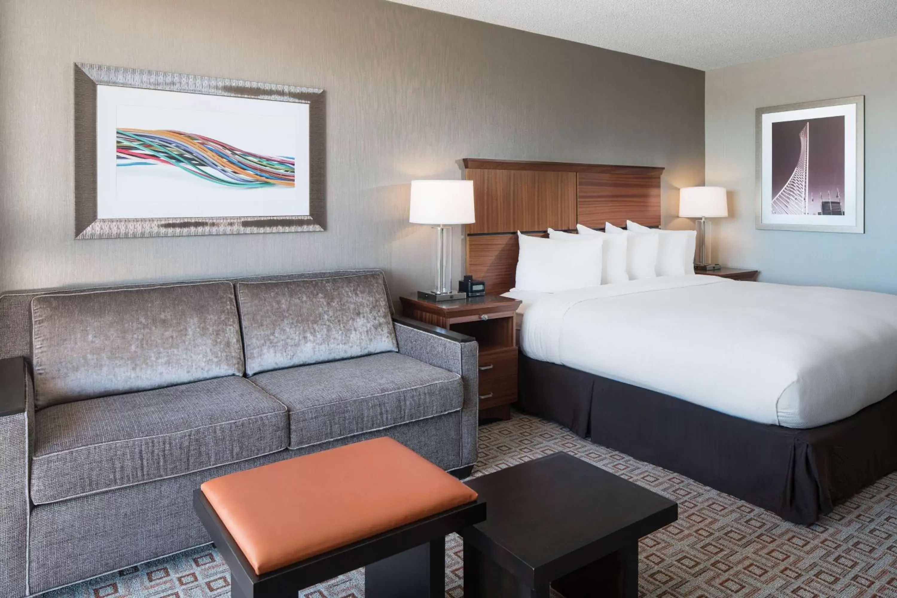 Bed in DoubleTree by Hilton Denver Tech
