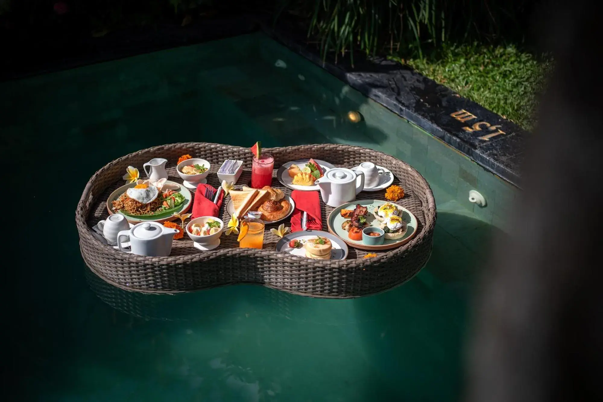 Breakfast in Ubud Padi Villas