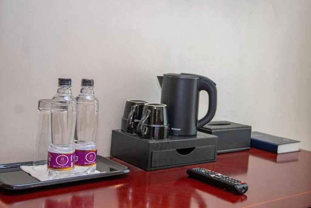 Coffee/tea facilities in Vickmark Hotel