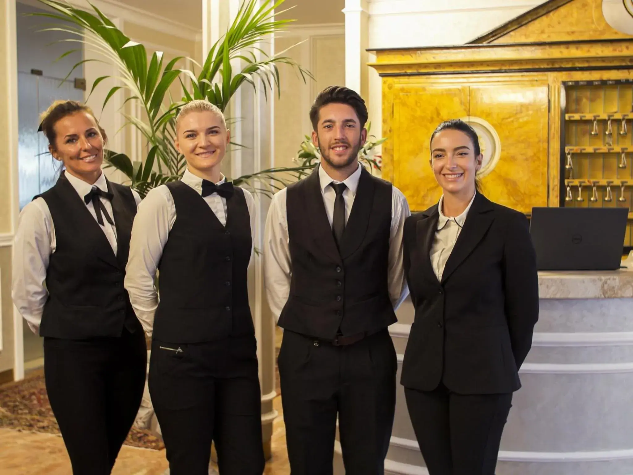 Staff in Hotel Gallia & Resort