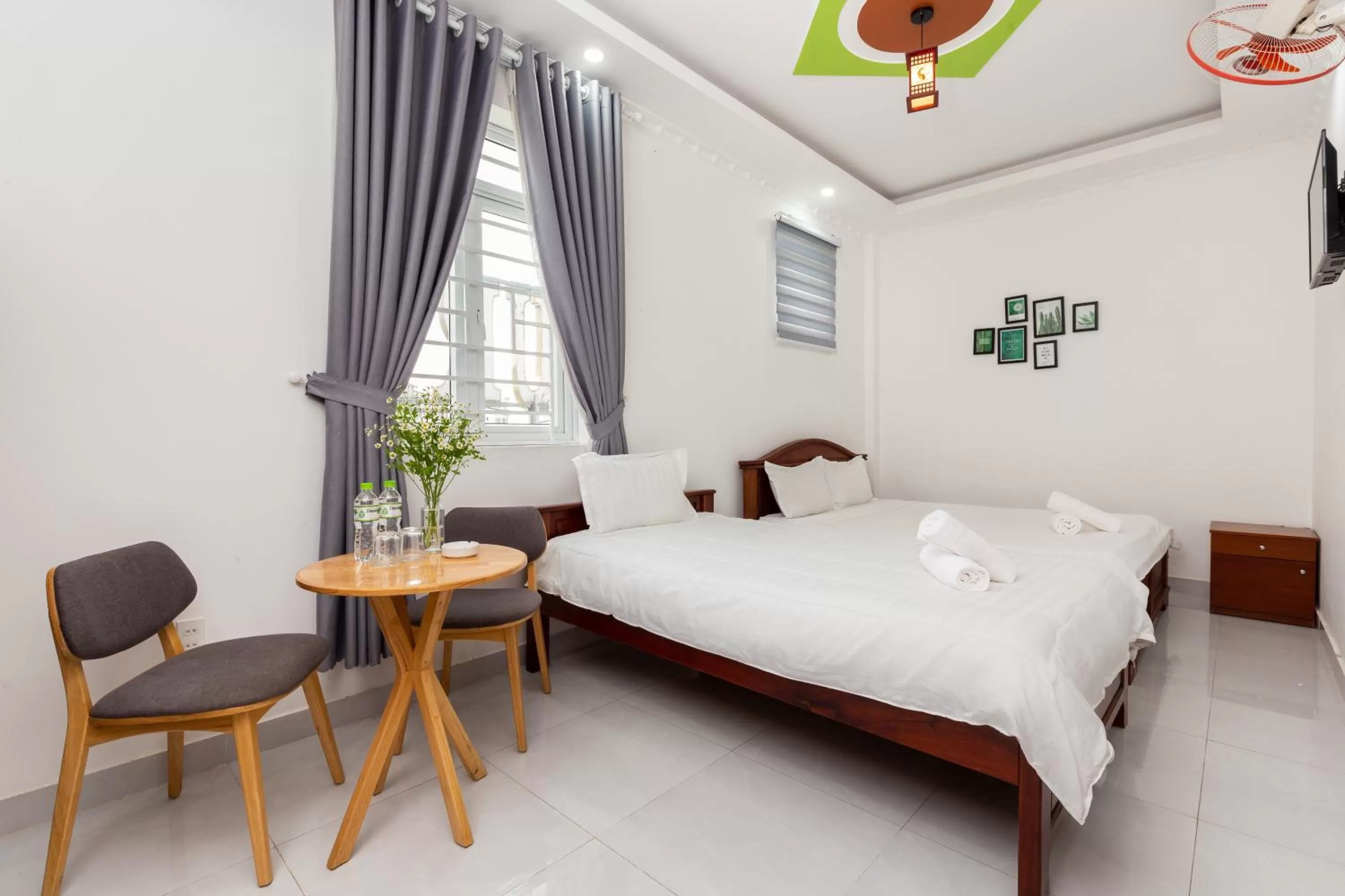 Bed in Luxury Vườn Lài Hotel