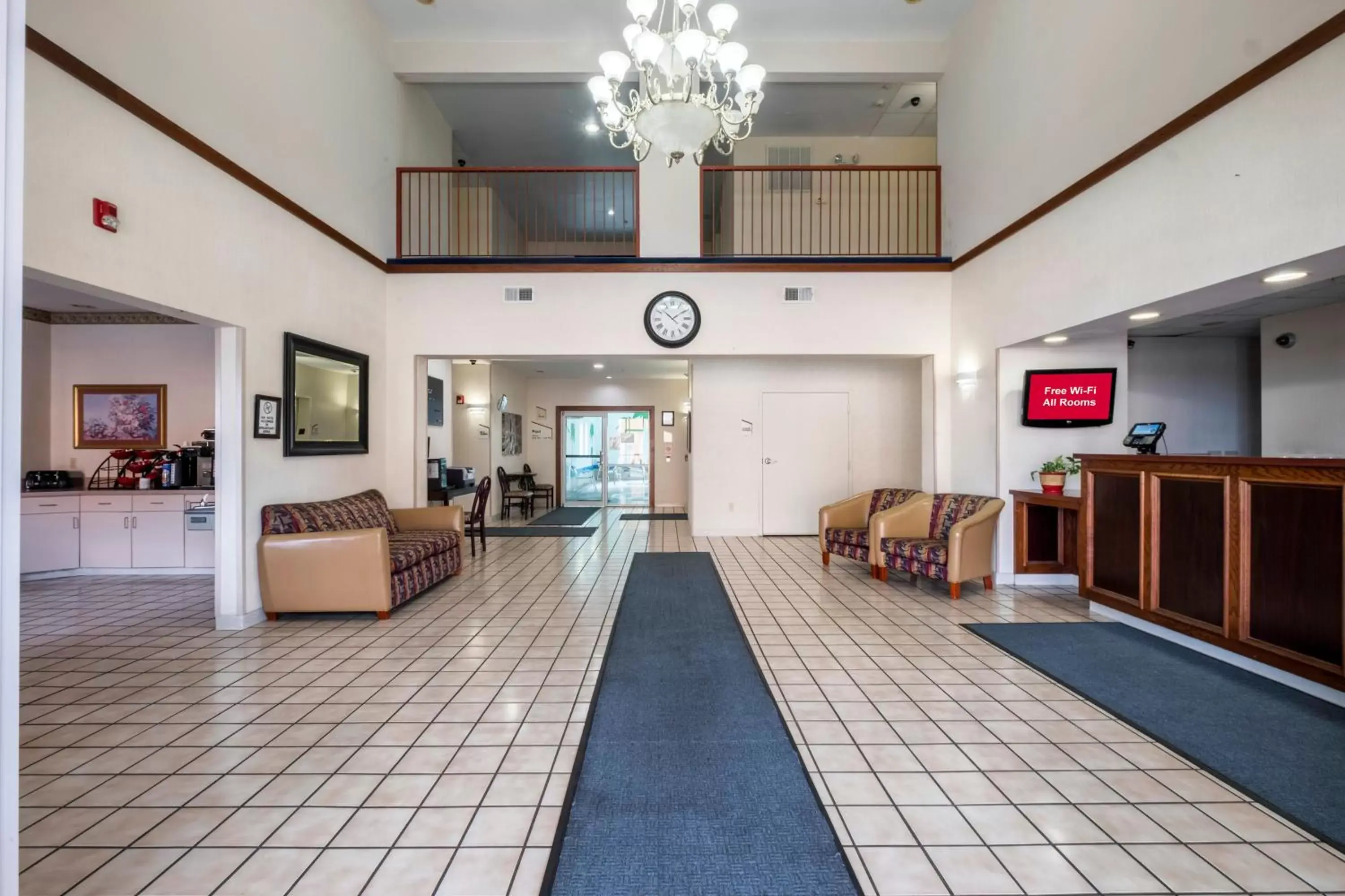 Lobby or reception, Lobby/Reception in Red Roof Inn St. Robert - Leonard Wood