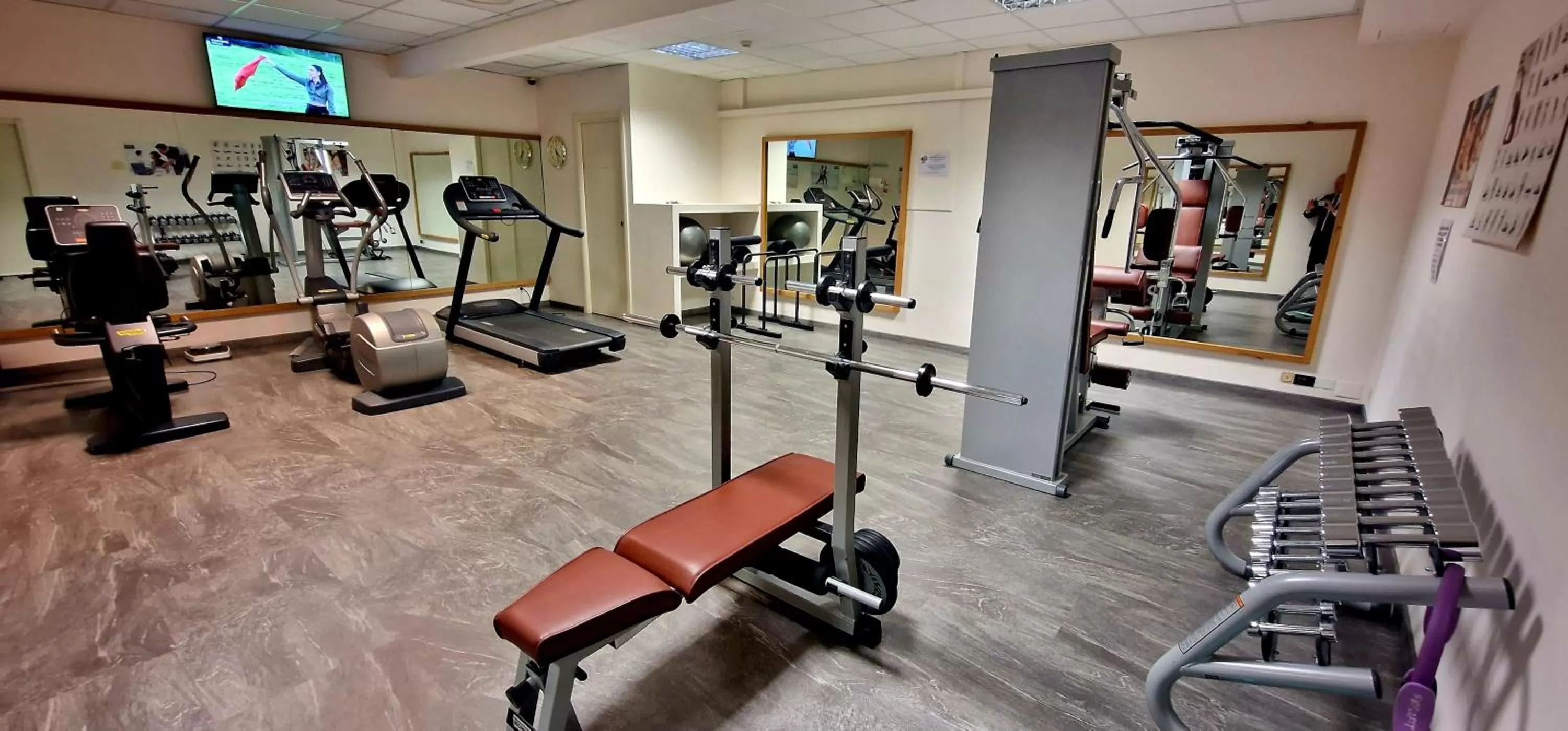 Fitness centre/facilities in Hotel Laurin