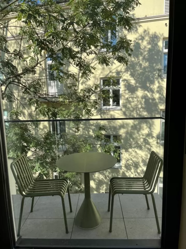 Balcony/Terrace in Warszauer Hotel