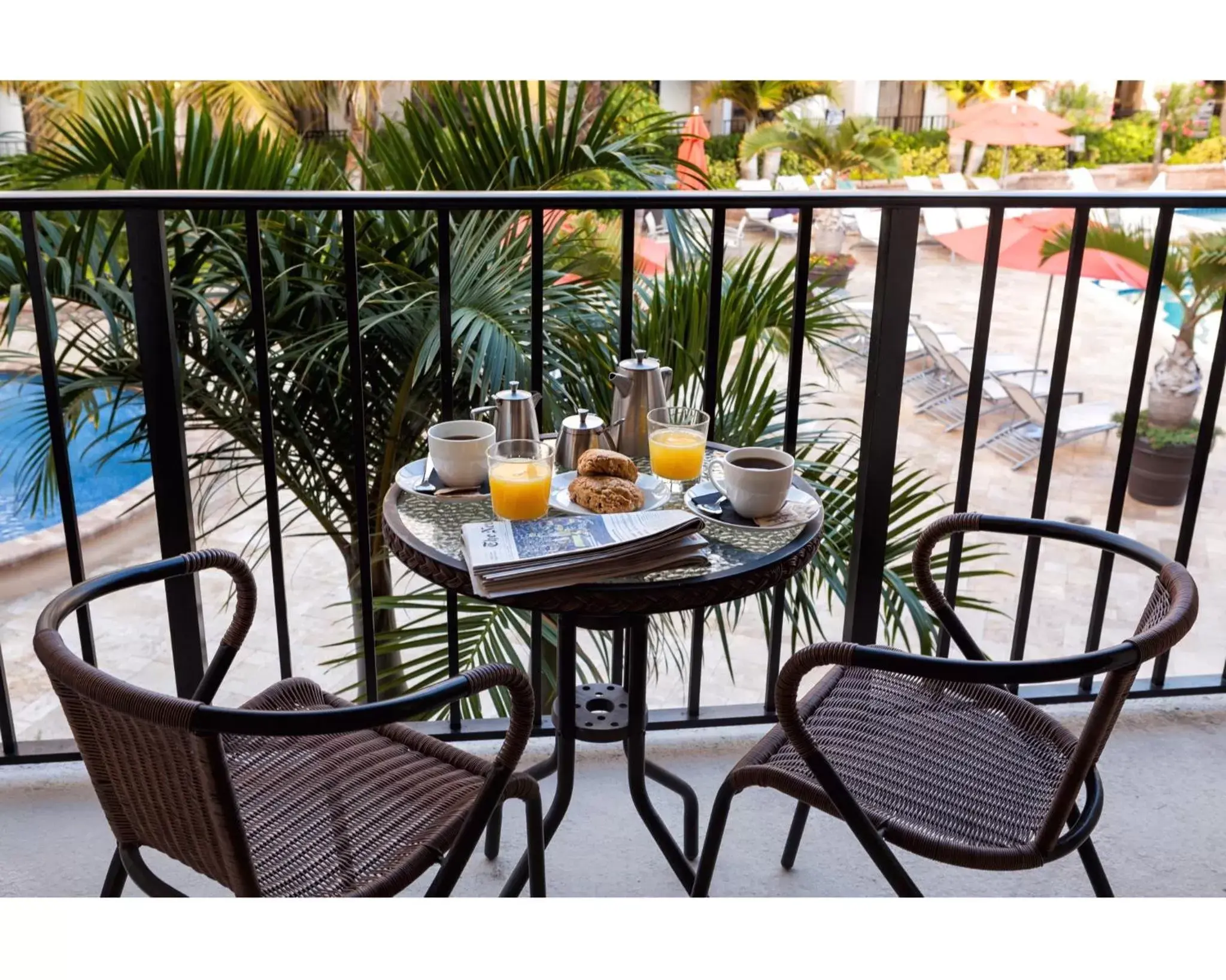 Balcony/Terrace in Wyndham Boca Raton Hotel