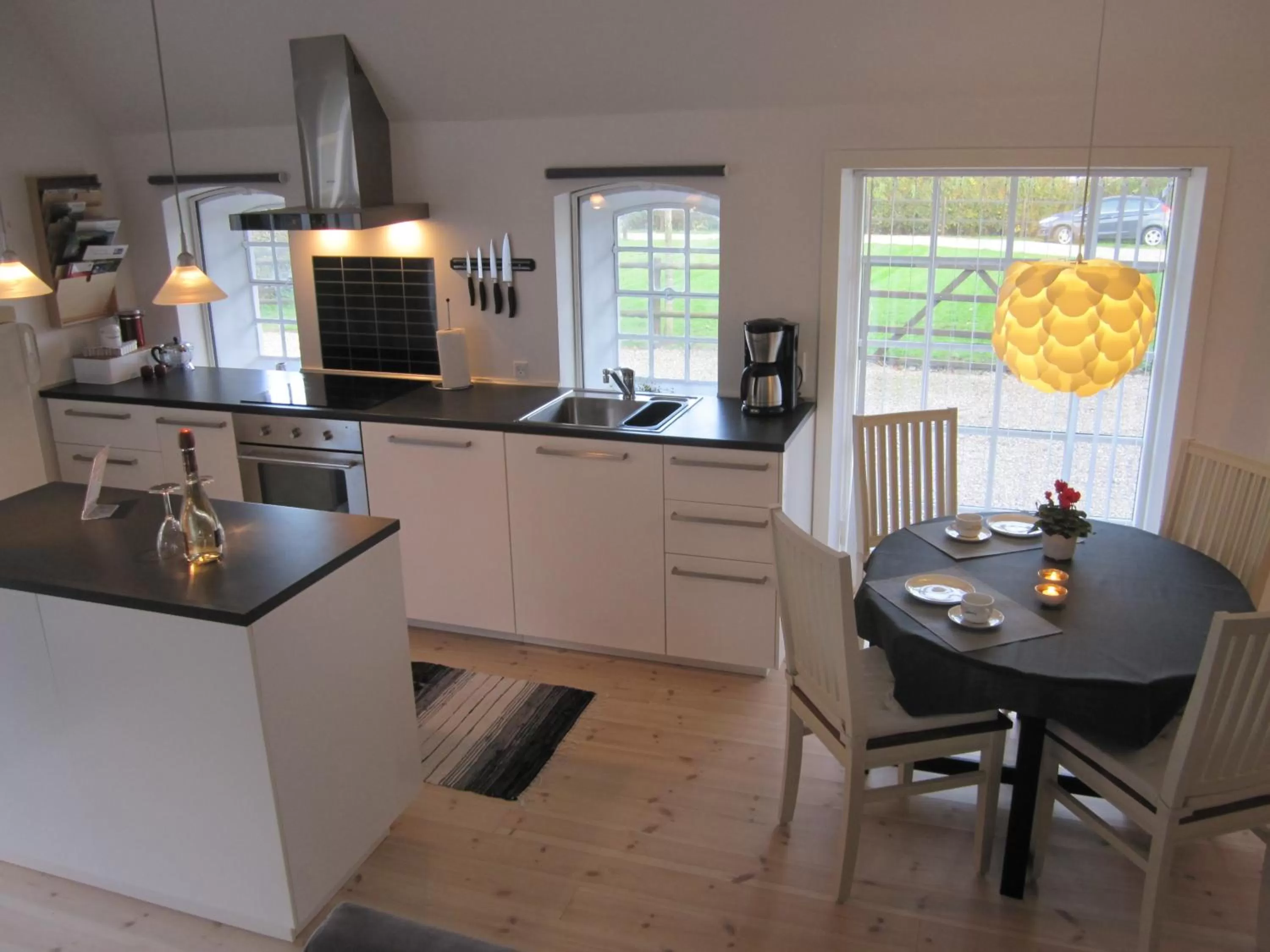Kitchen or kitchenette in Tåsinge B&B
