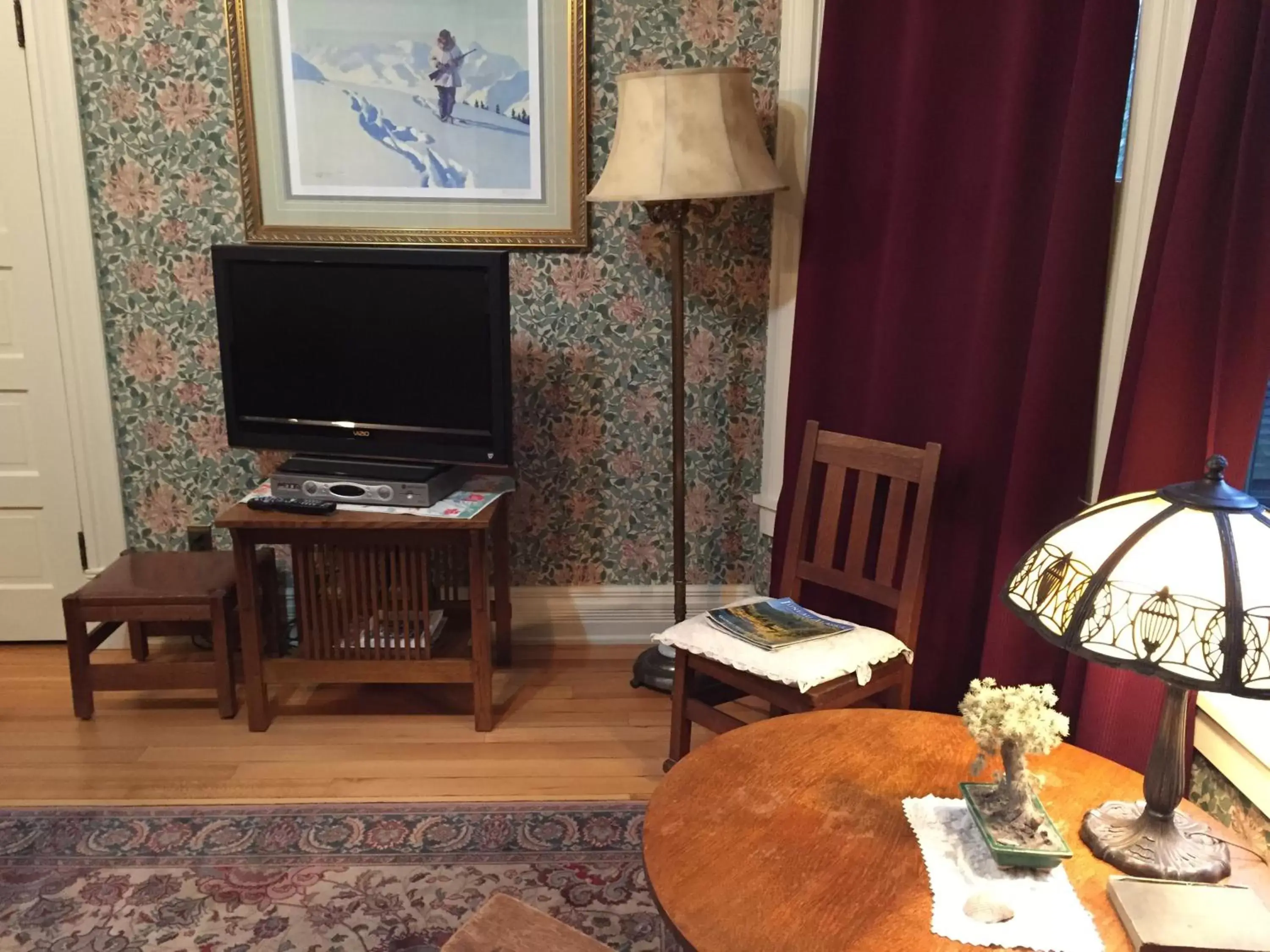 TV/Entertainment Center in Alaska's Capital Inn Bed and Breakfast