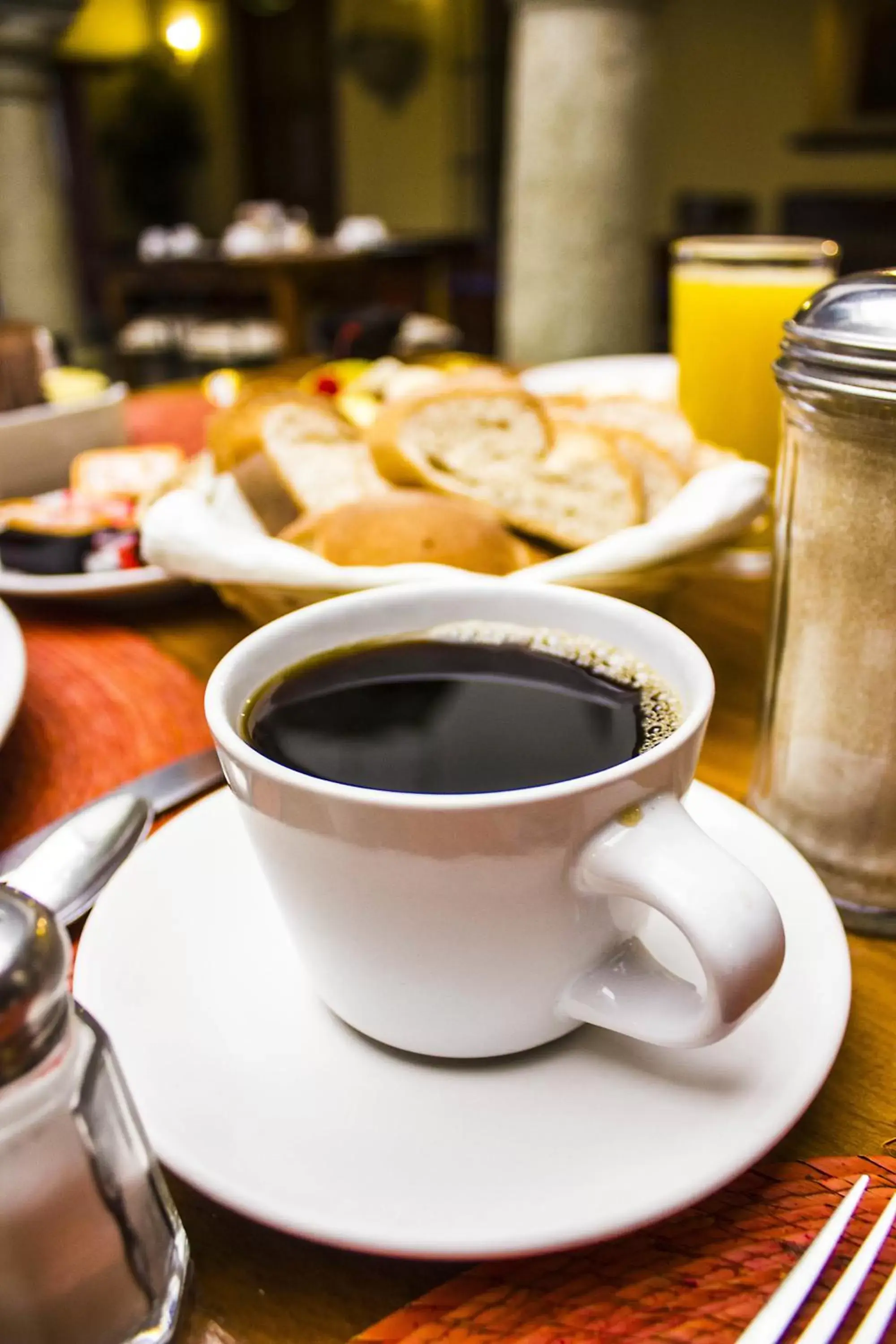 Breakfast in Parador San Agustin