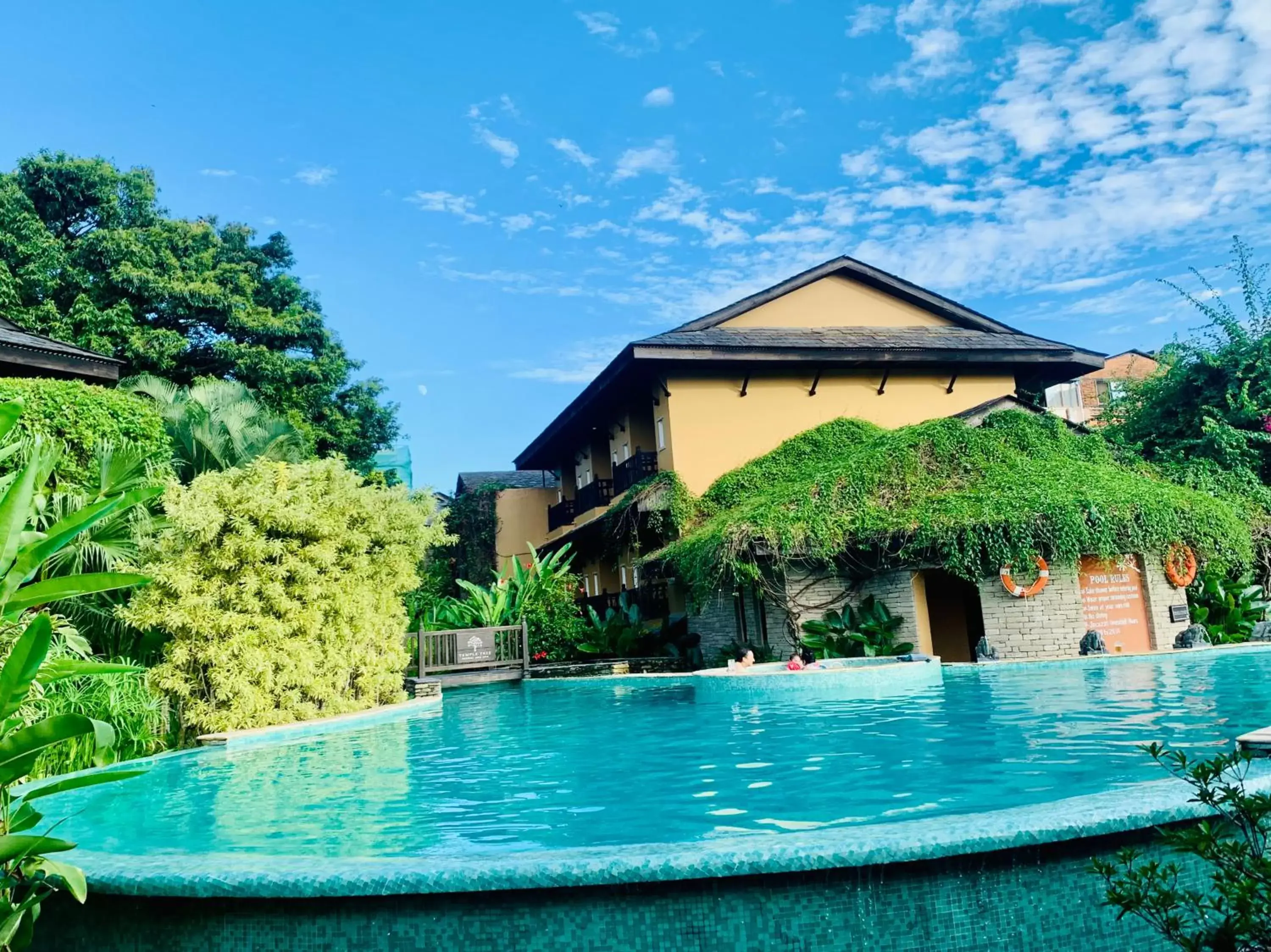 Property building, Swimming Pool in Temple Tree Resort & Spa