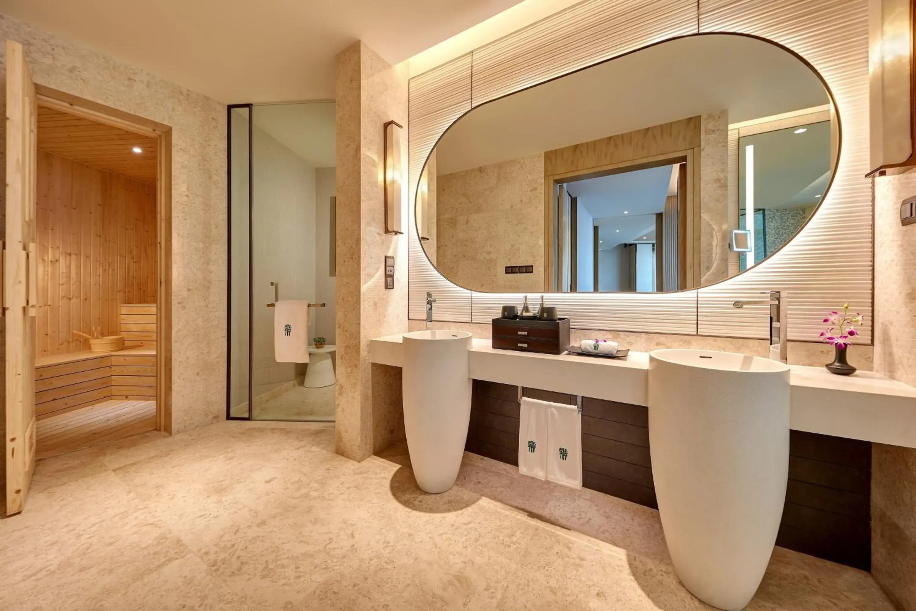 Shower, Bathroom in Banyan Tree Kuala Lumpur