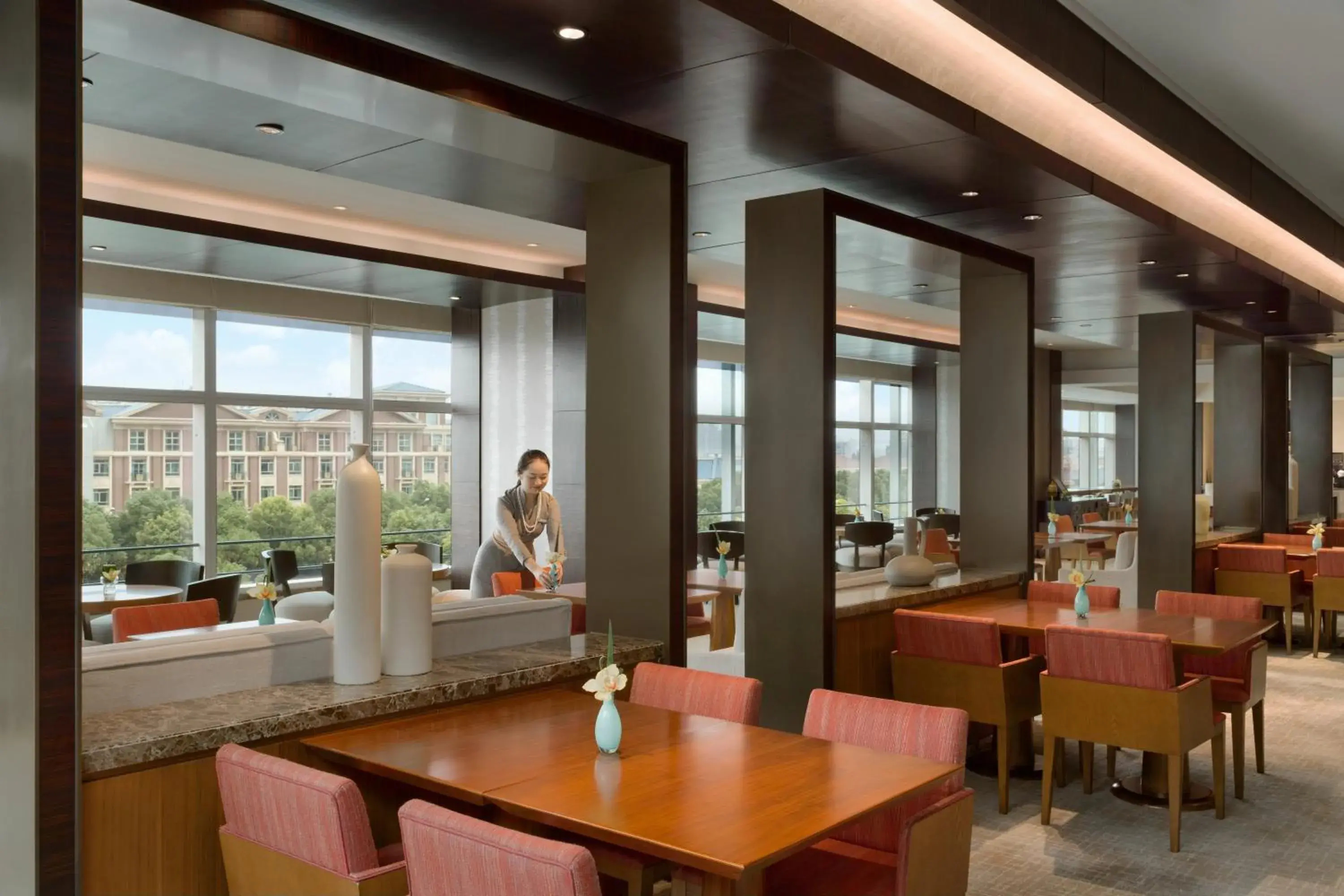 Area and facilities, Restaurant/Places to Eat in Kerry Hotel Pudong, Shanghai