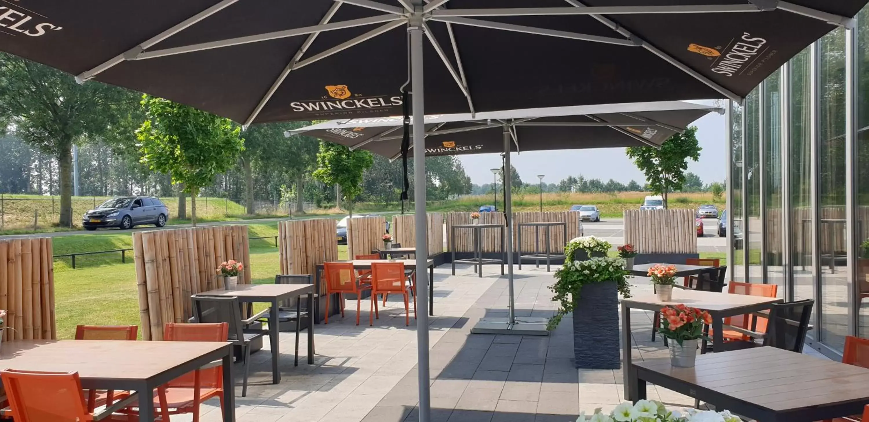 Balcony/Terrace, Restaurant/Places to Eat in Fletcher Wellness-Hotel Sittard