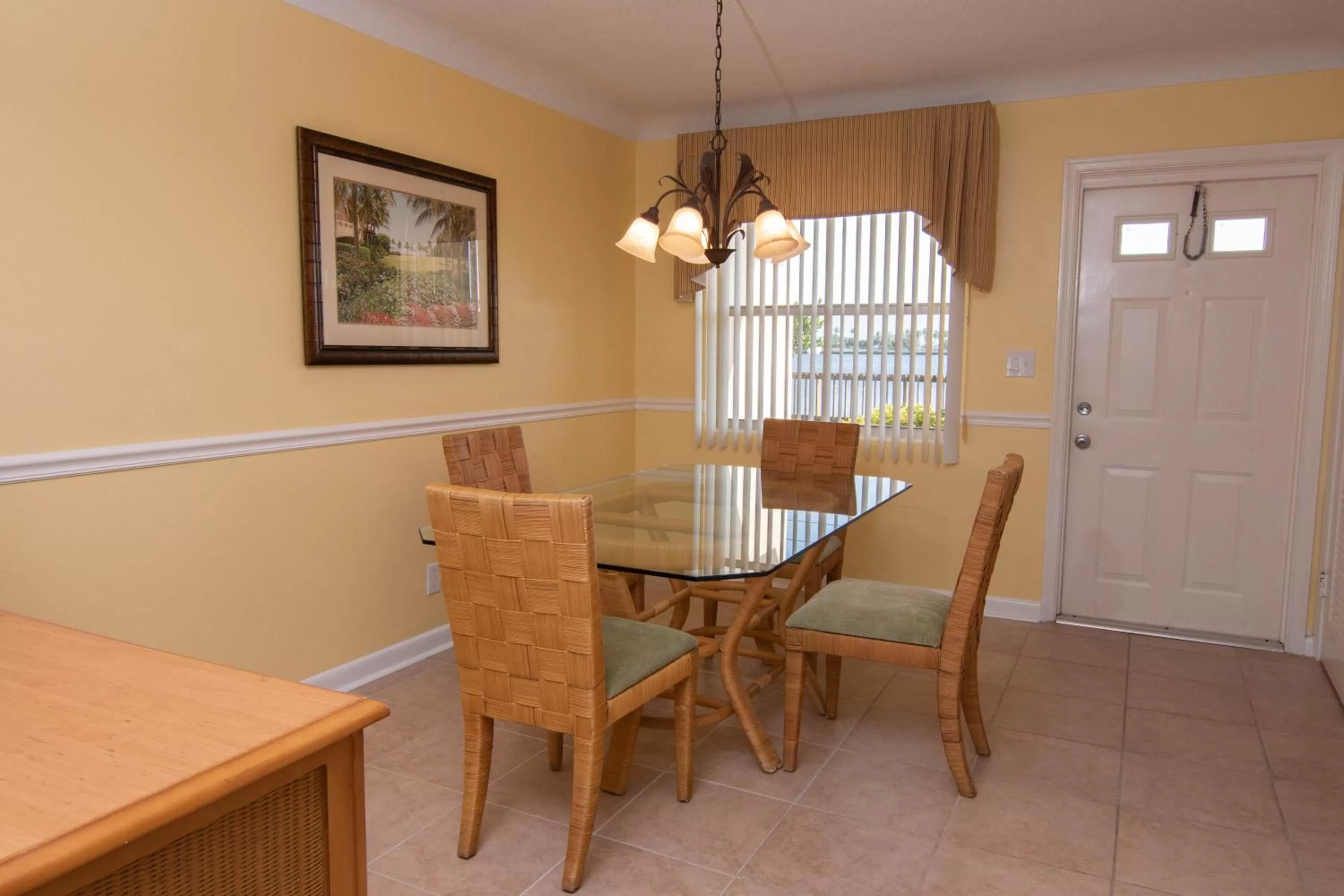 Dining Area in Palm Beach Waterfront Condos - Full Kitchens!