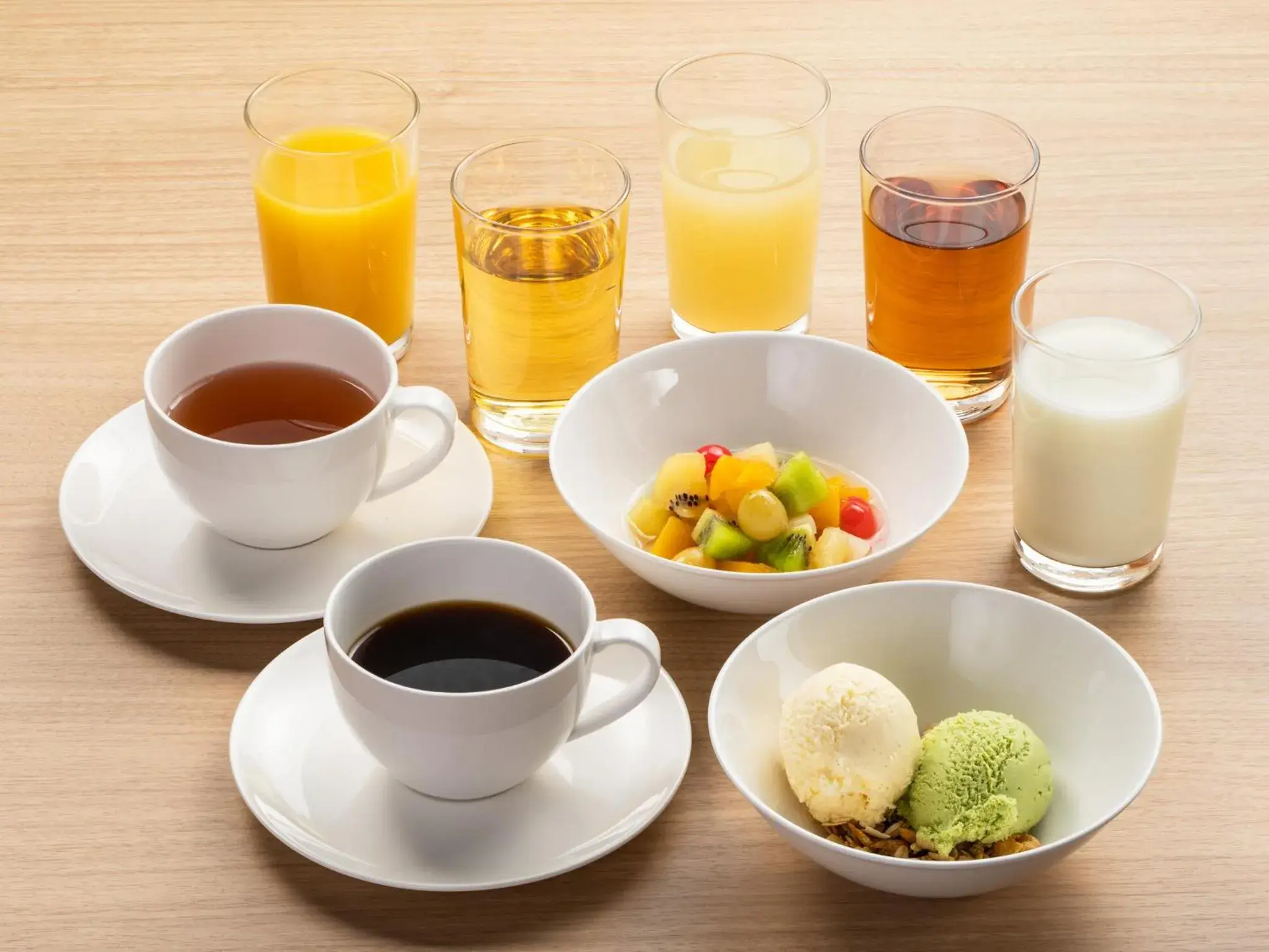 Buffet breakfast, Breakfast in Hotel Sunroute Ueda