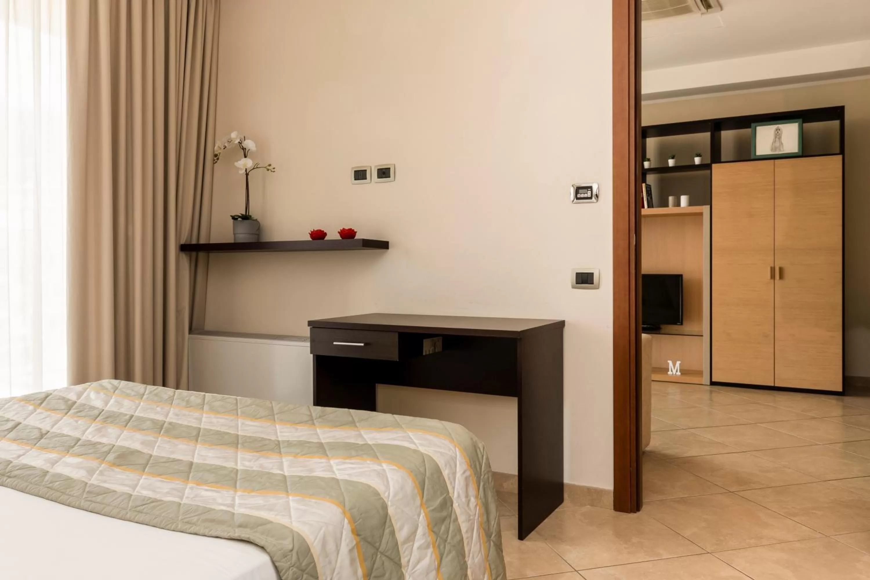 Bedroom, Bed in ApartHotel Anghel