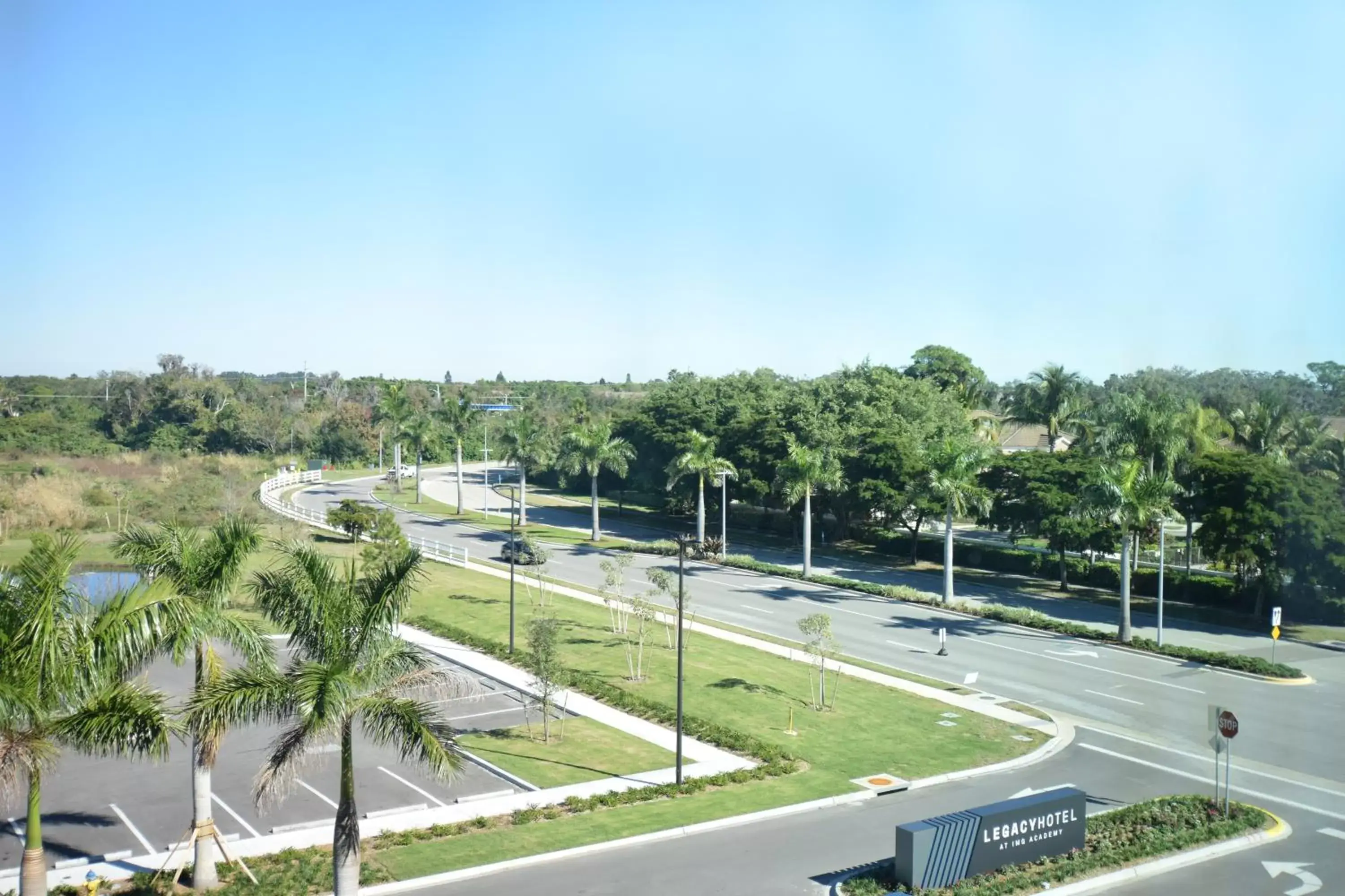 Street view in Legacy Hotel at IMG Academy