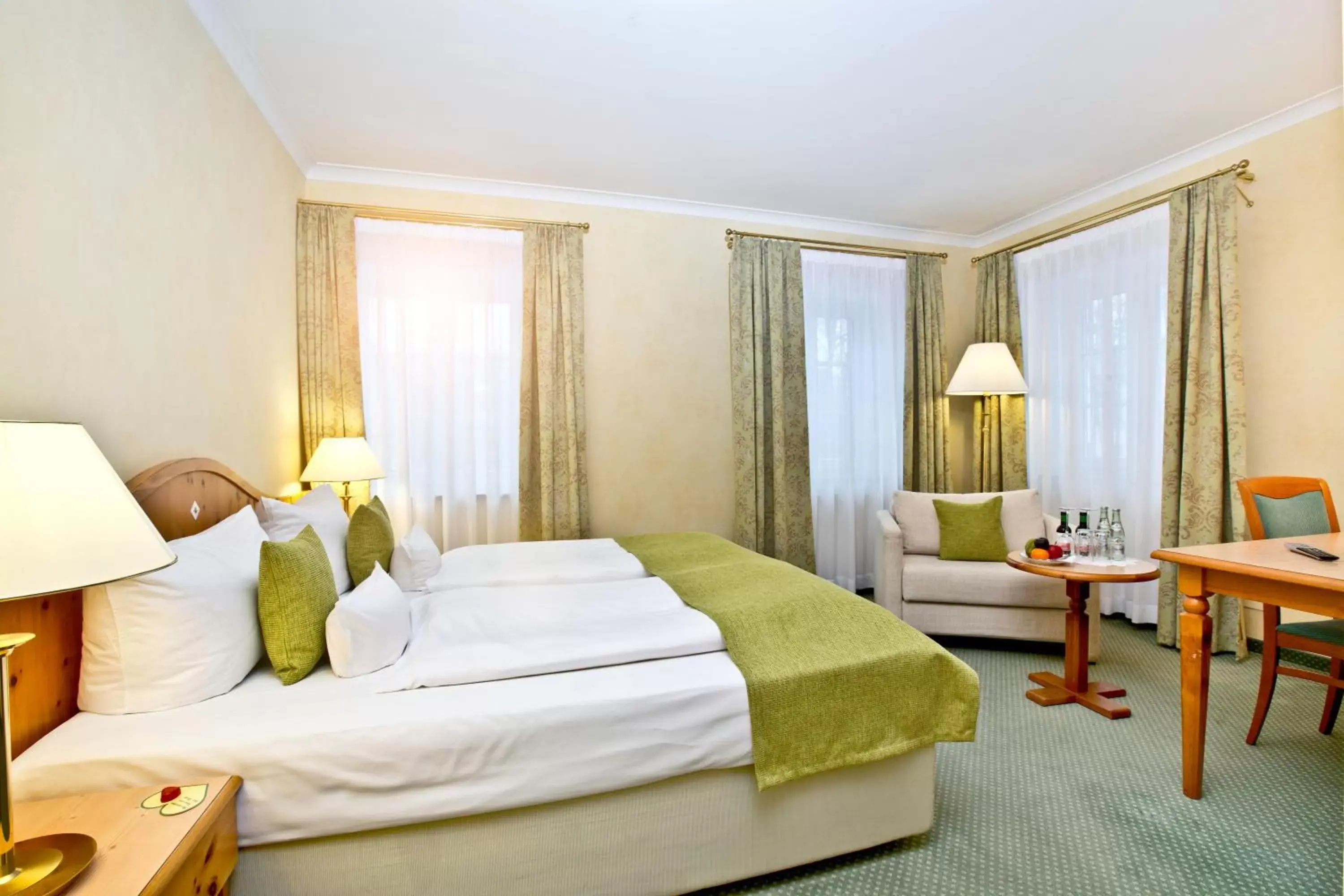 Photo of the whole room, Bed in Hotel Freisinger Hof