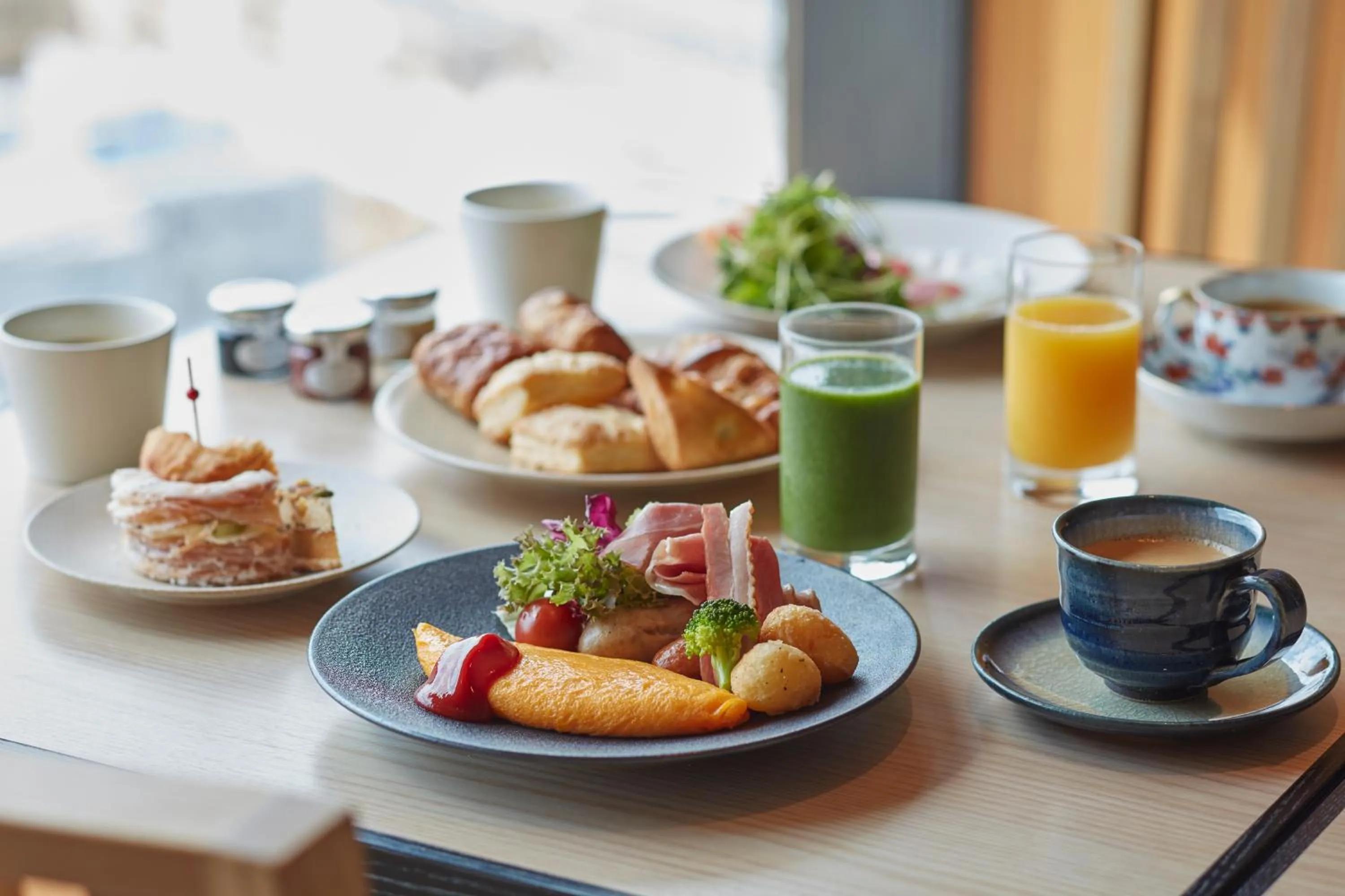 Food and drinks in Hotel Gajoen Tokyo