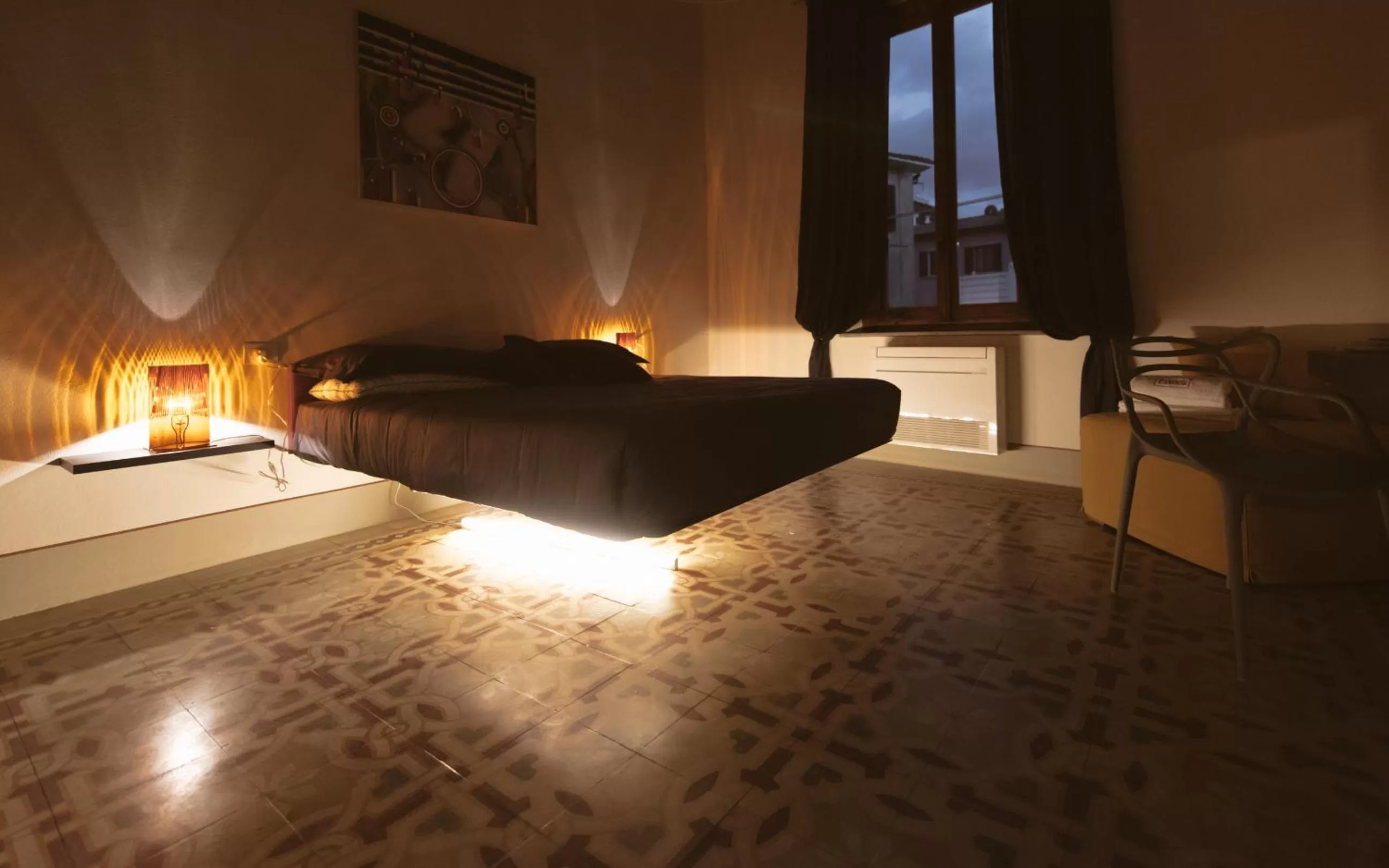 Bedroom, Seating Area in Residenza Cavour
