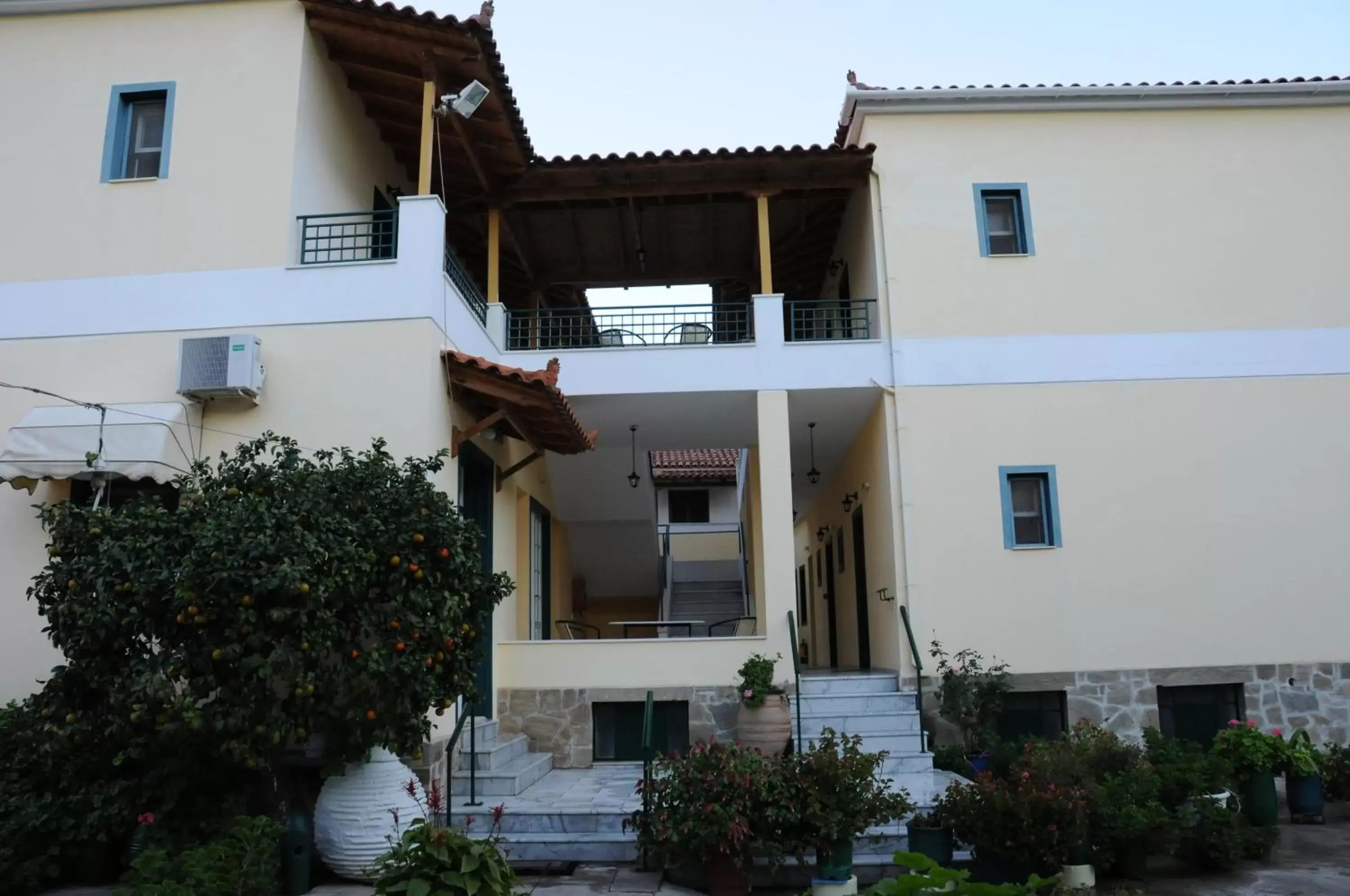 Facade/entrance, Property Building in Costa-Rini Hotel