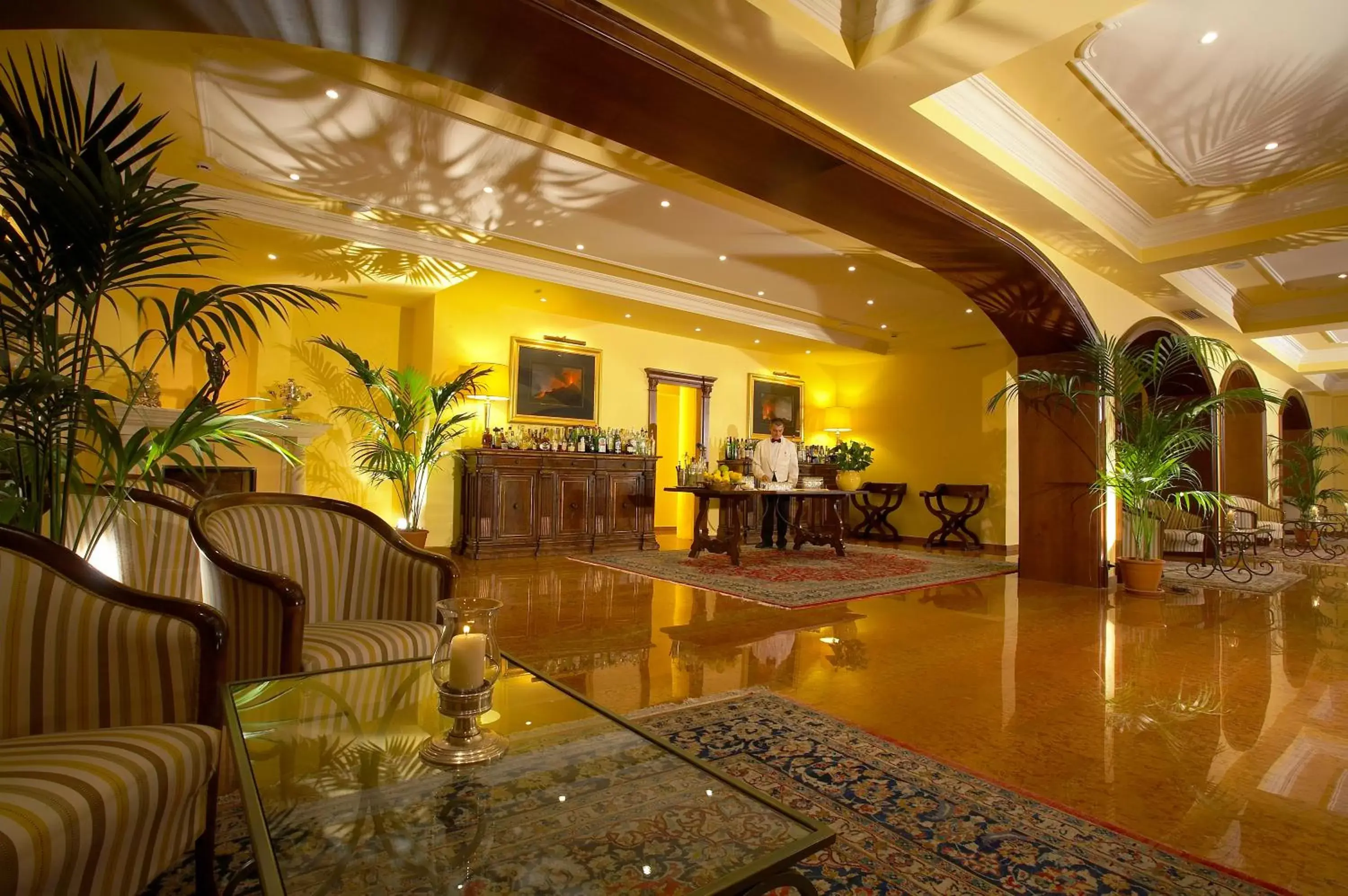 Lounge or bar, Lobby/Reception in Hotel Villa Diodoro