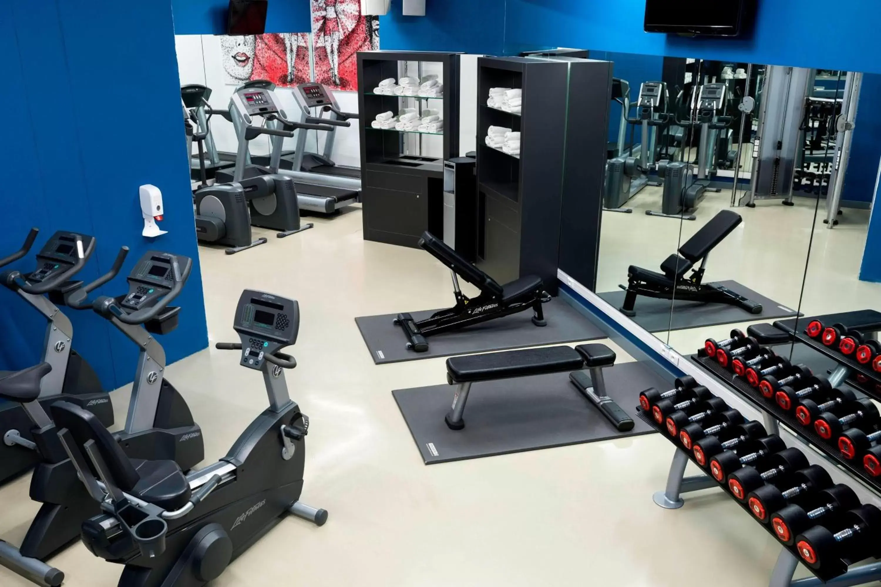 Fitness centre/facilities, Fitness Center/Facilities in Aloft Brussels Schuman