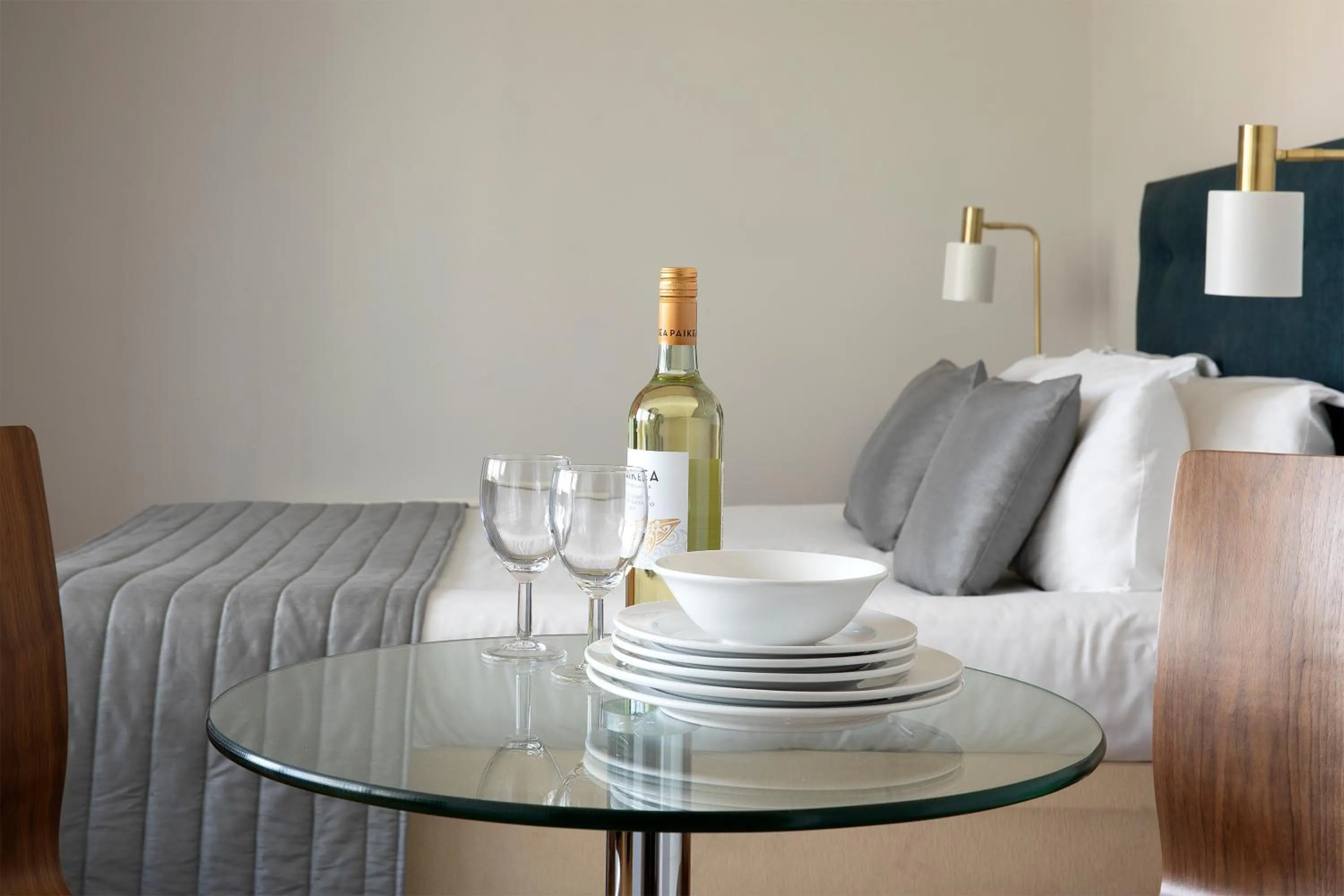 Bedroom in HQ Aparthotel Farnborough