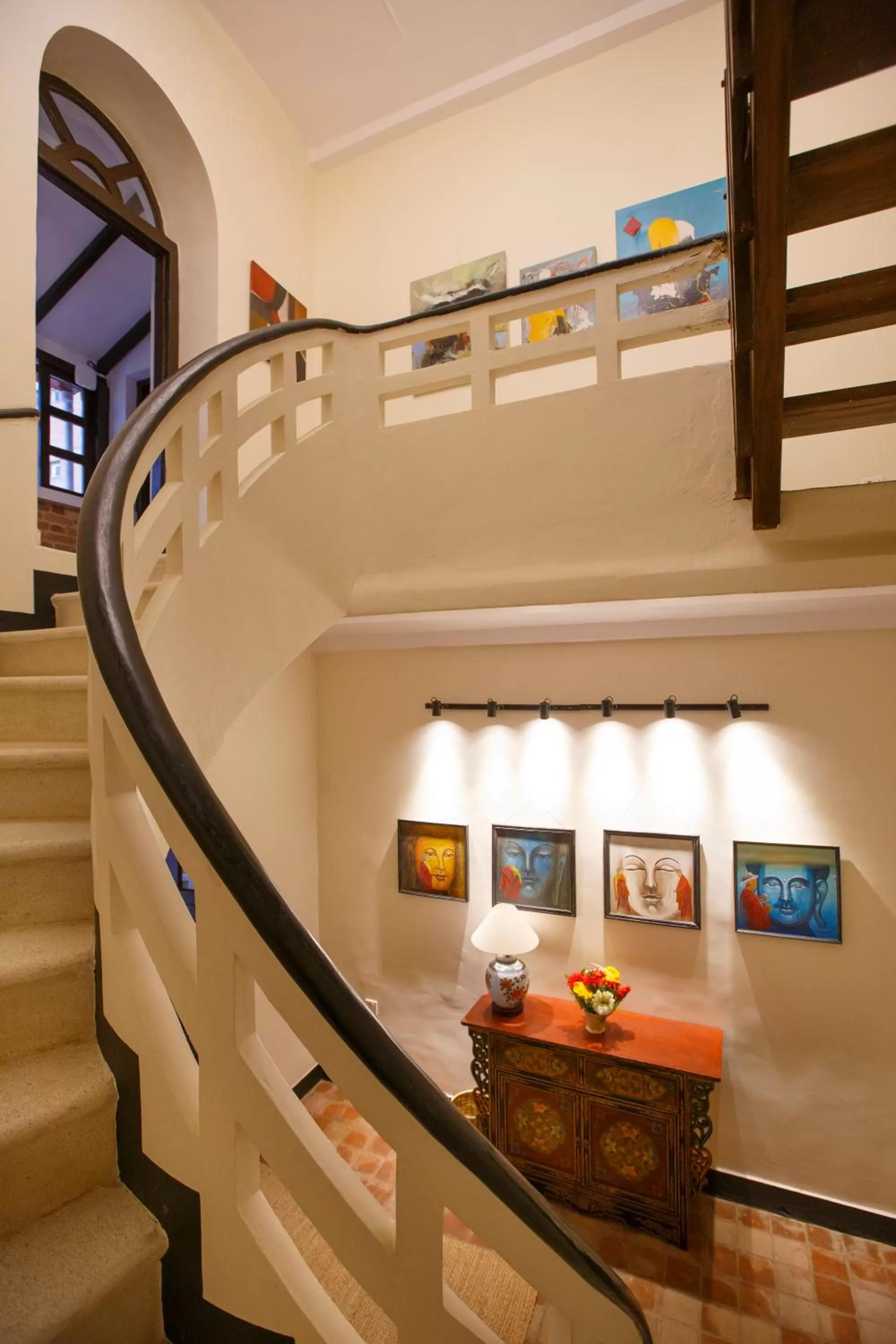 Property building in Thamel Villa Heritage Hotel