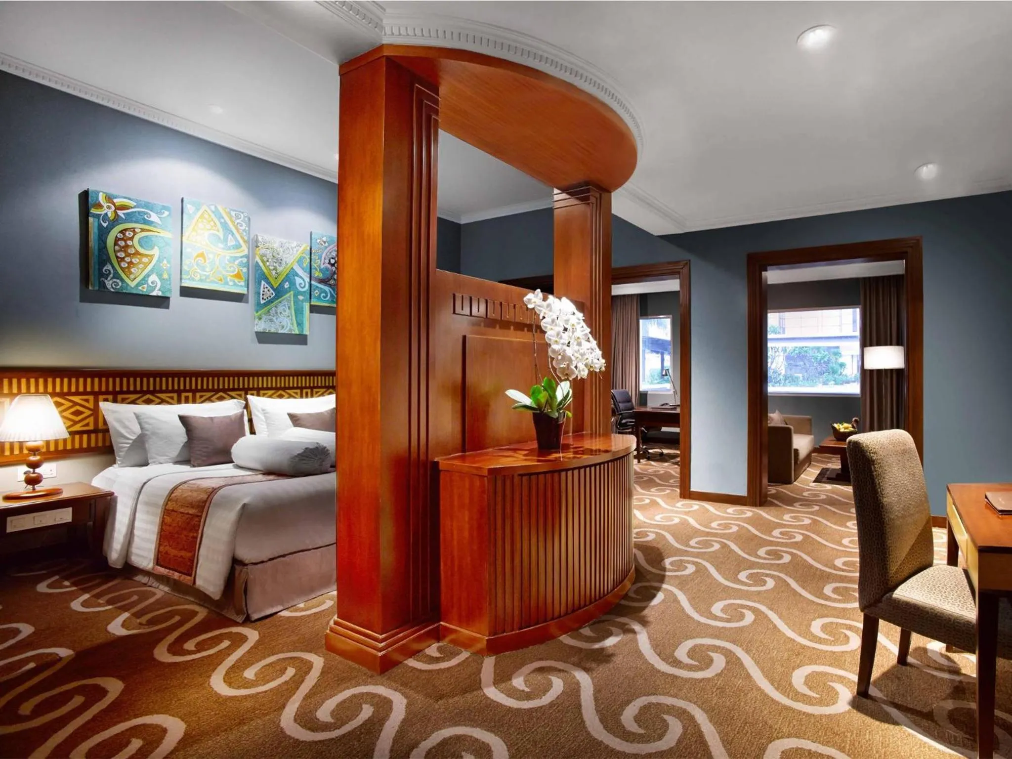 Bedroom, Bed in Grand Hotel Preanger