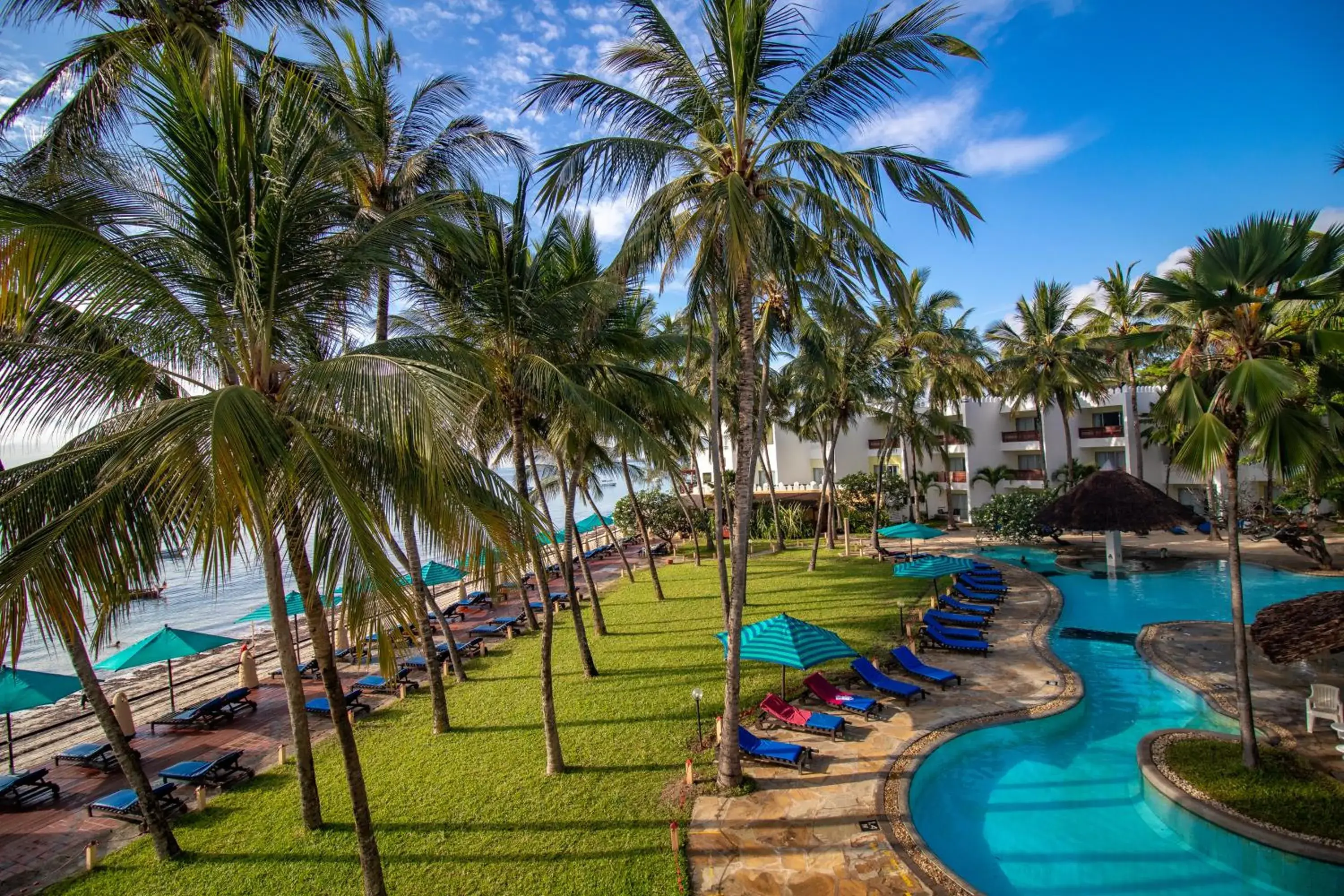 Pool View in Bamburi Beach Hotel