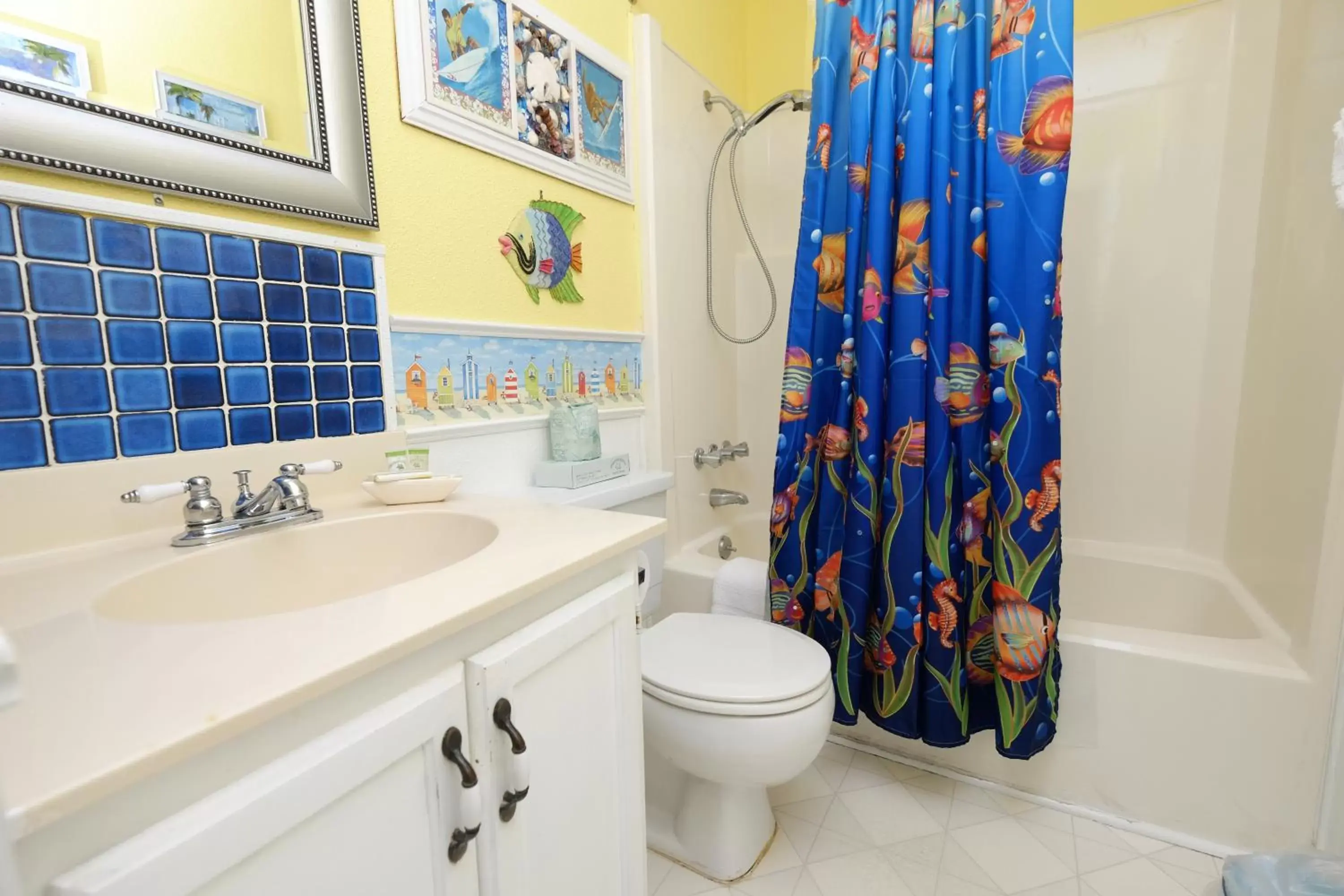 Bathroom in Myrtle Beach Resort by Beach Vacations