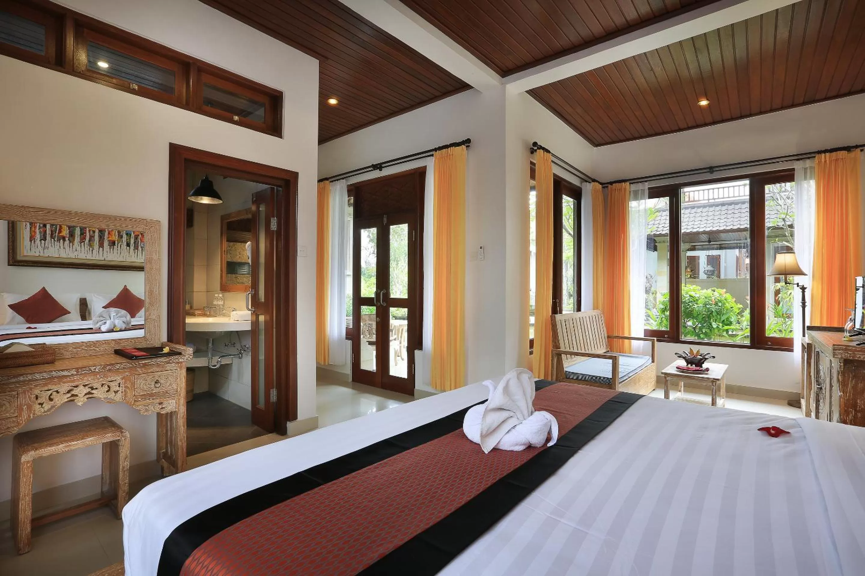 Bedroom, Bed in Ketut's Place Cottage Ubud